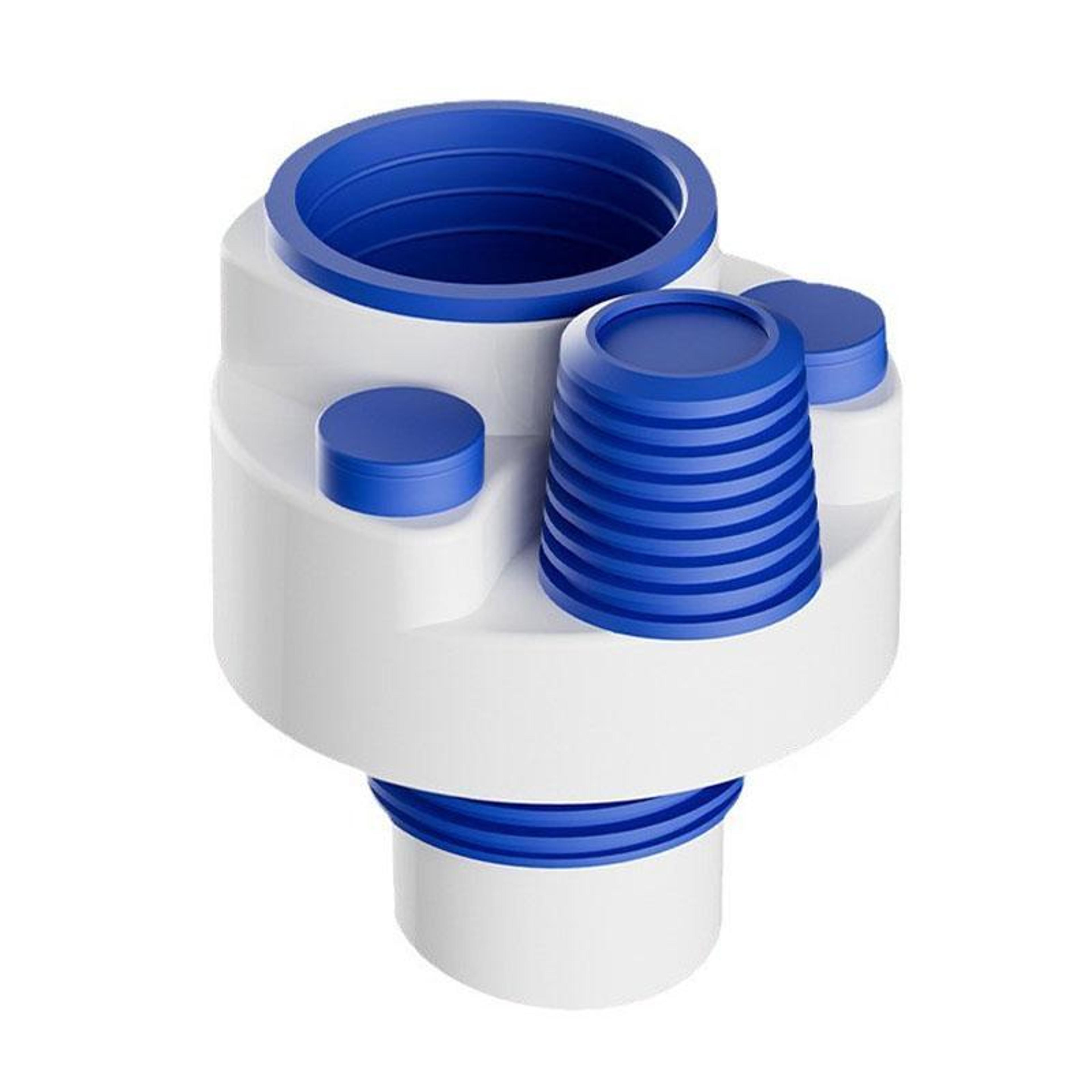 universal anti odor pvc drain plug & multi size pipe diverter