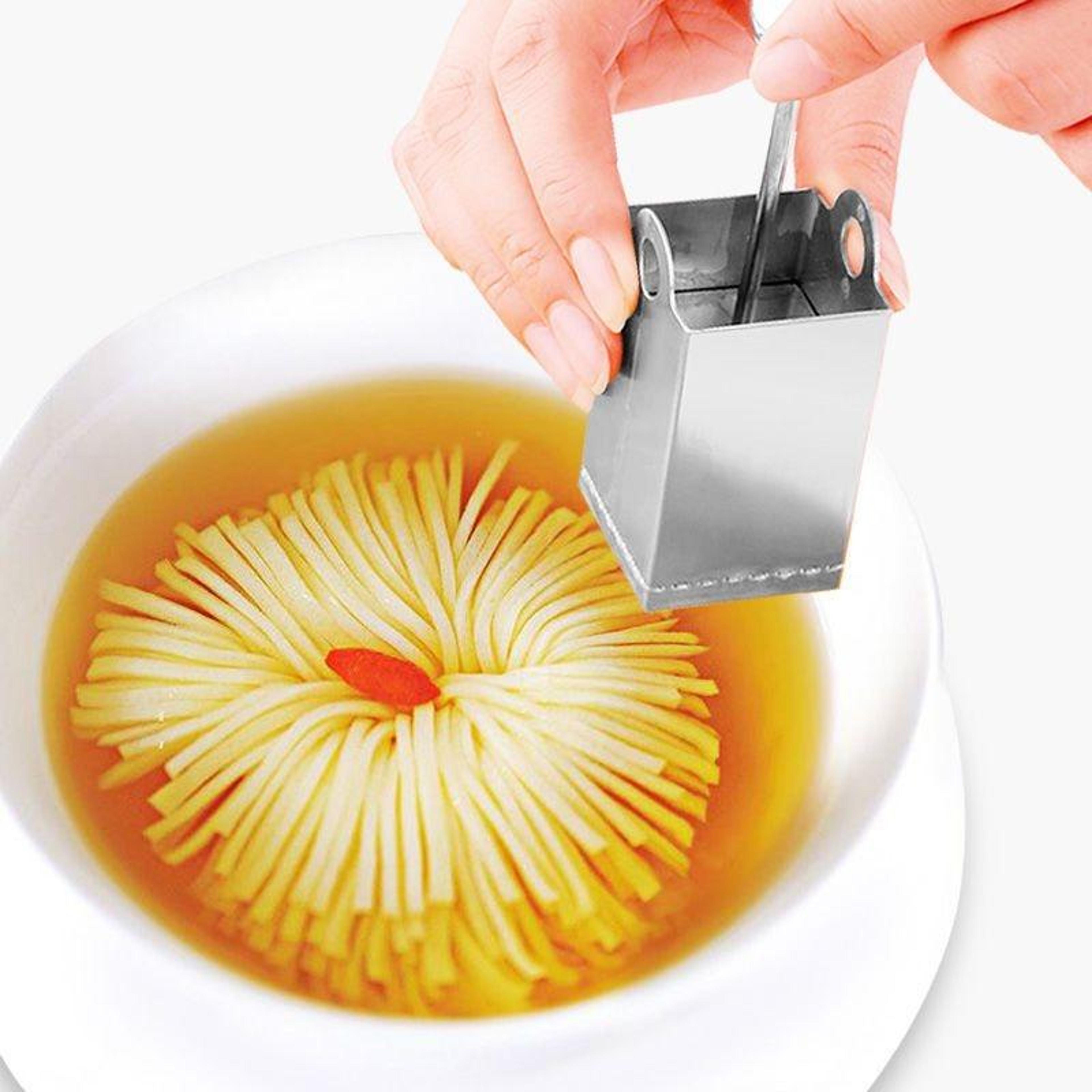 Premium Chrysanthemum Stainless Steel Tofu Cutter  Shredder Tool 1