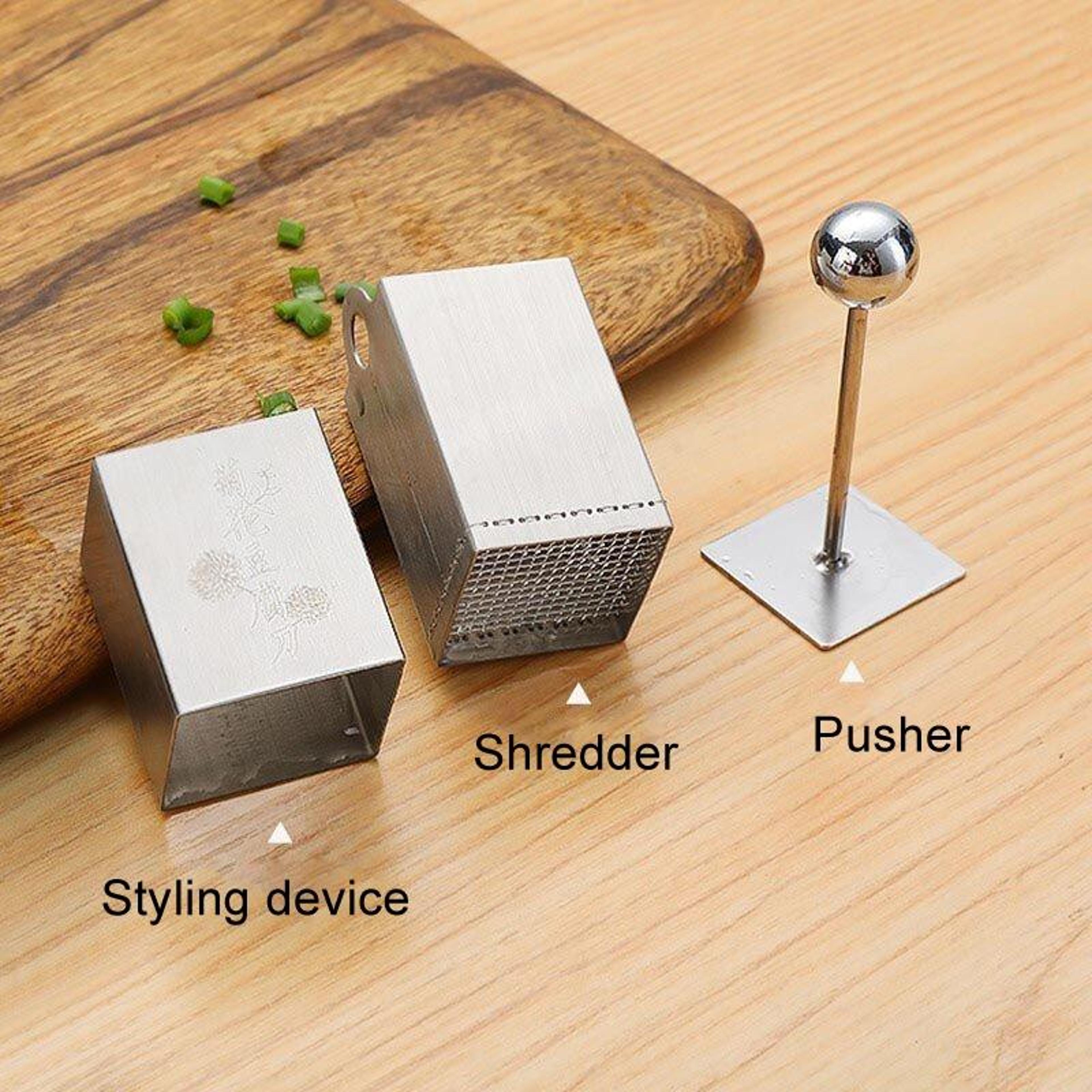 Premium Chrysanthemum Stainless Steel Tofu Cutter  Shredder Tool 2