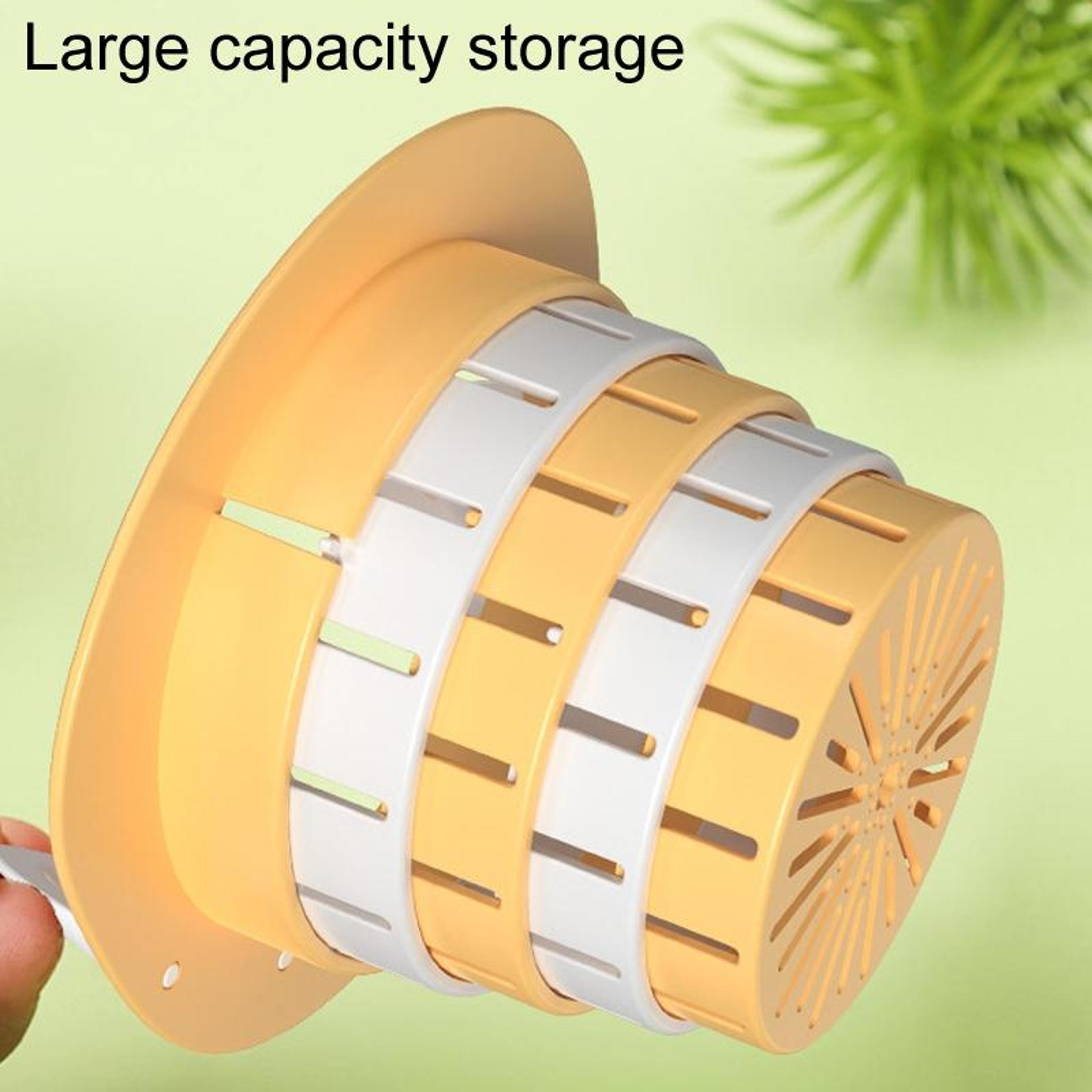 Space Saving Foldable Kitchen Sink  Drain Residue Strainer Filter Anti Clogging Drain Basket 3