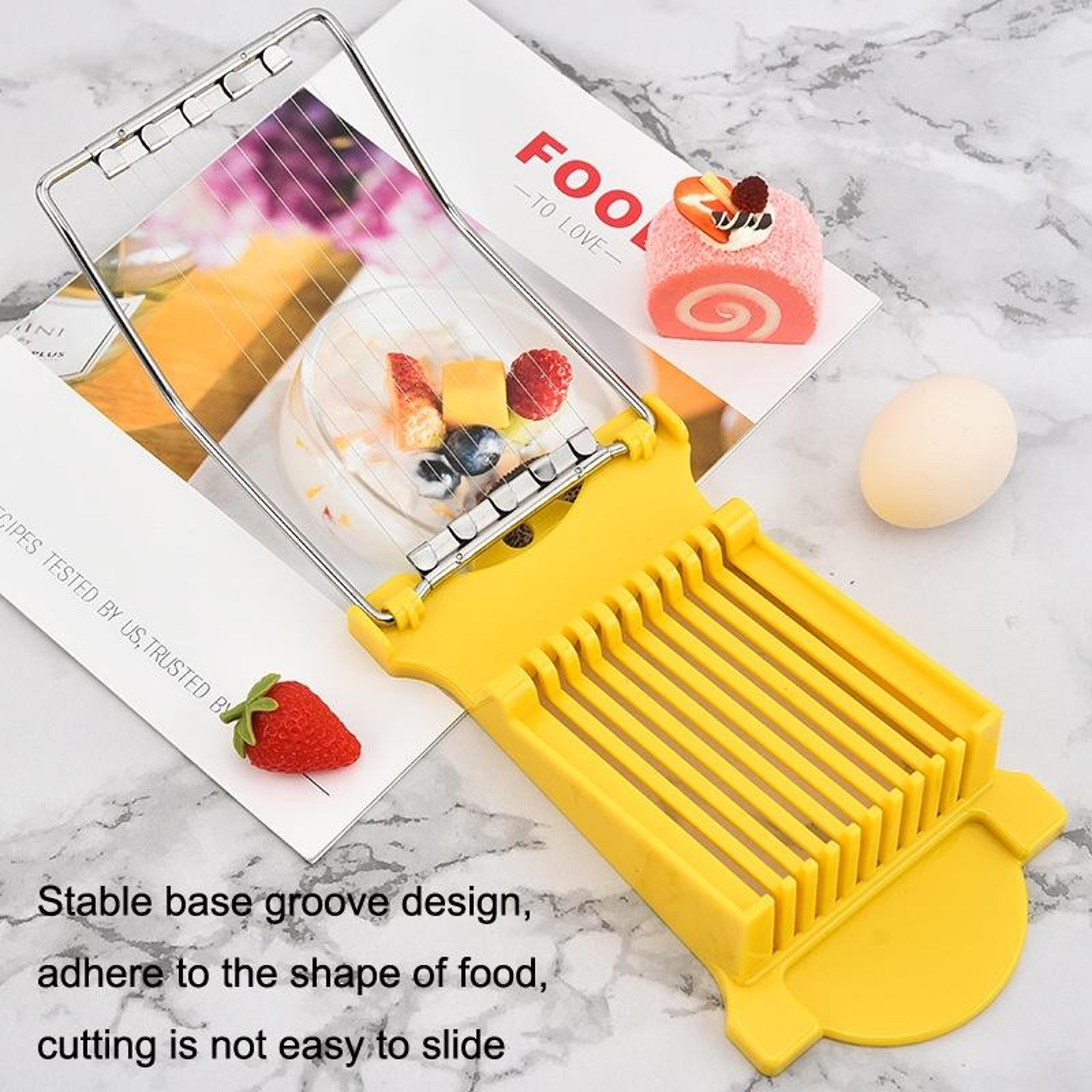 Household Ham  Fruit Slicer Precision Egg  Food Cutter 5