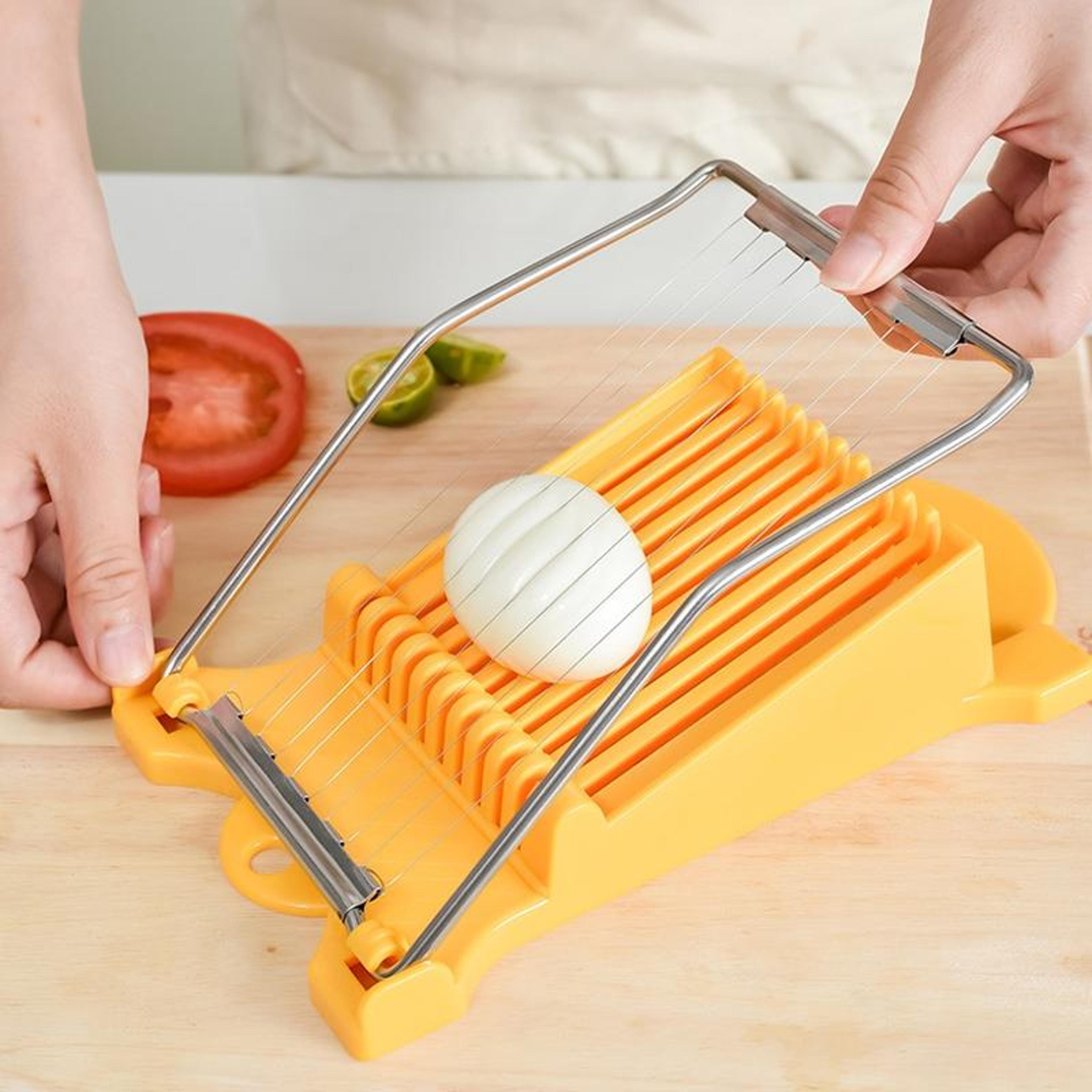 Household Ham  Fruit Slicer Precision Egg  Food Cutter 6