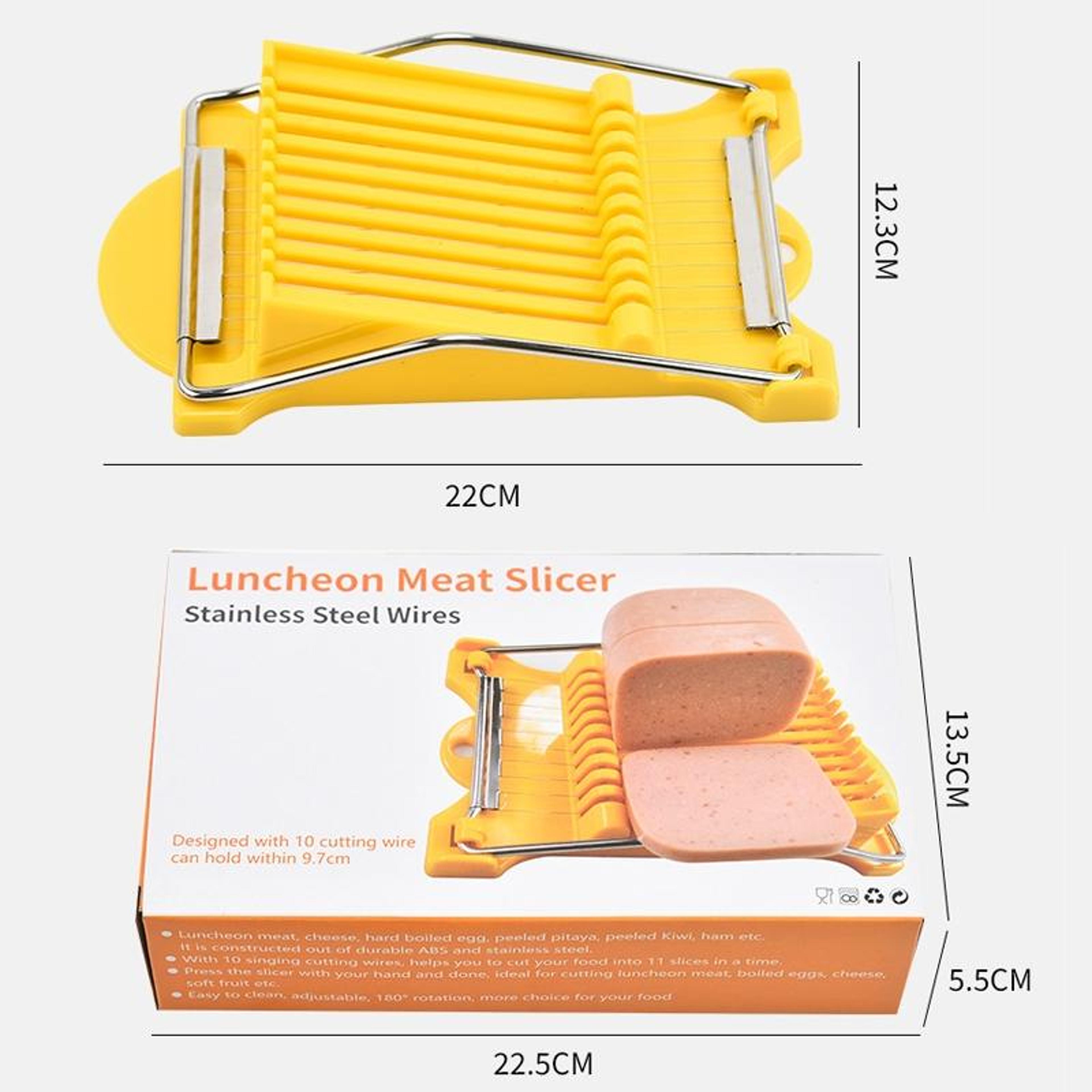 Household Ham  Fruit Slicer Precision Egg  Food Cutter 4
