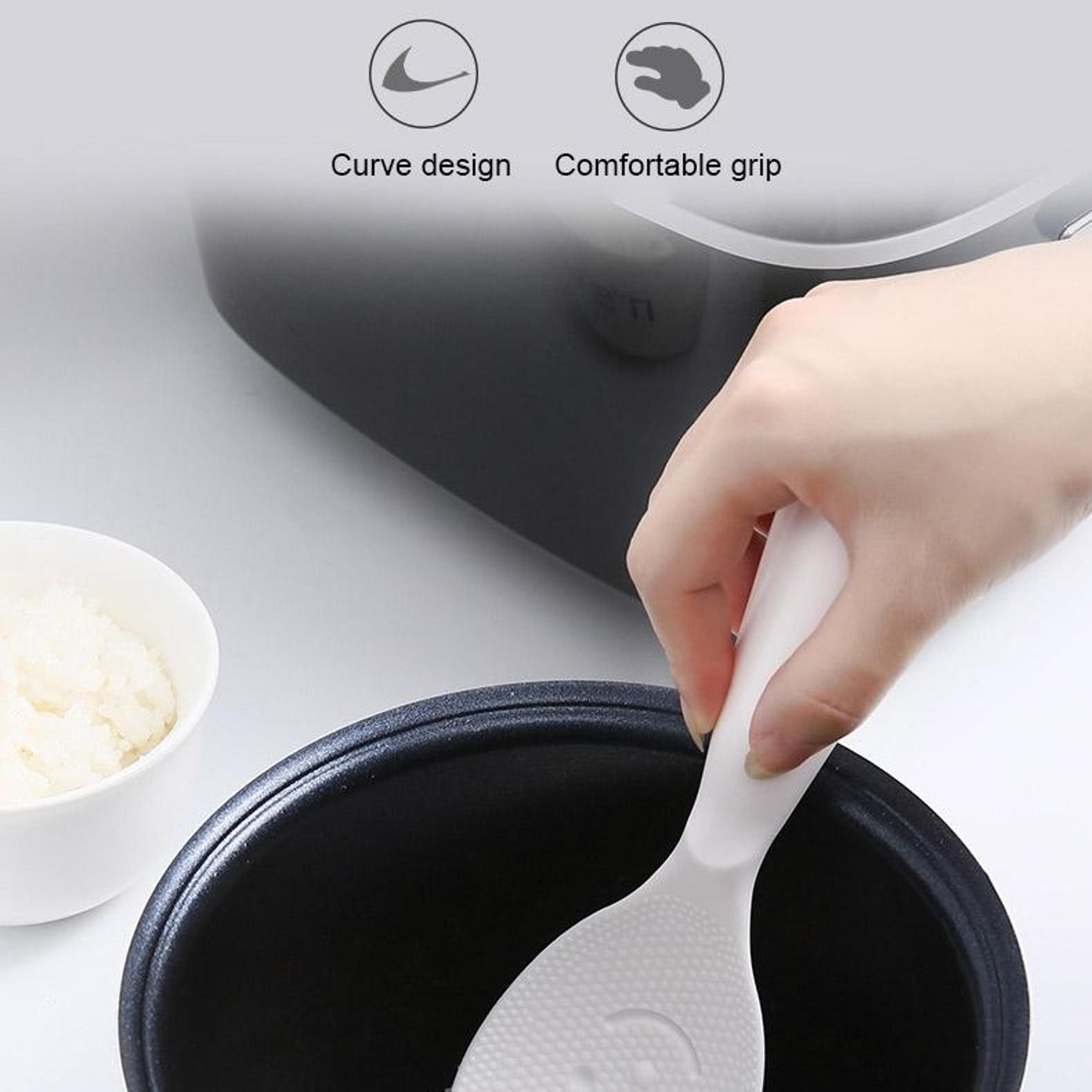 Creative Vertical Rice Cooker Spoon Standable Food Grade Rice Paddle 5