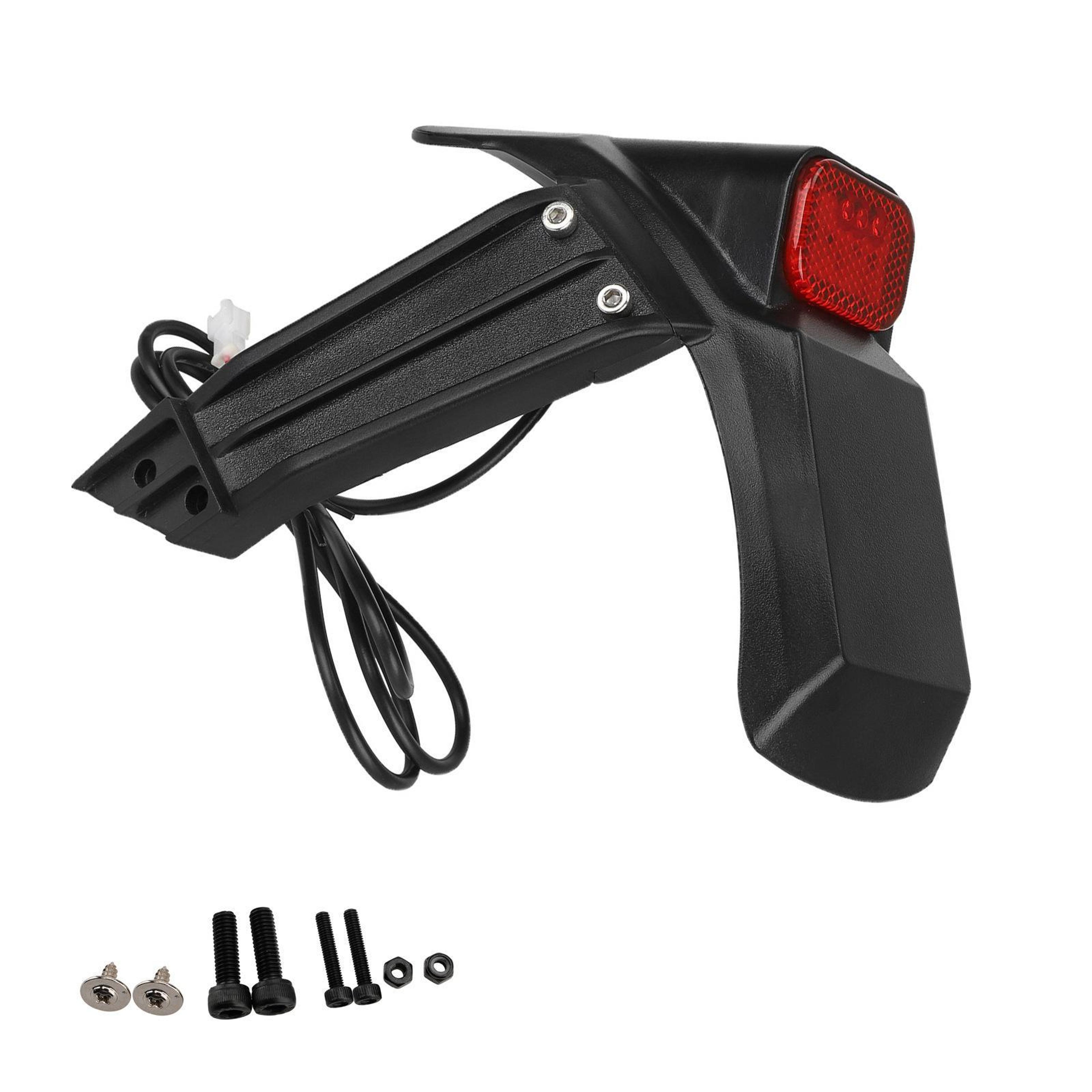 for g2 pro 2024 rear fender & taillight bracket replacement kit durable scooter mudguard parts