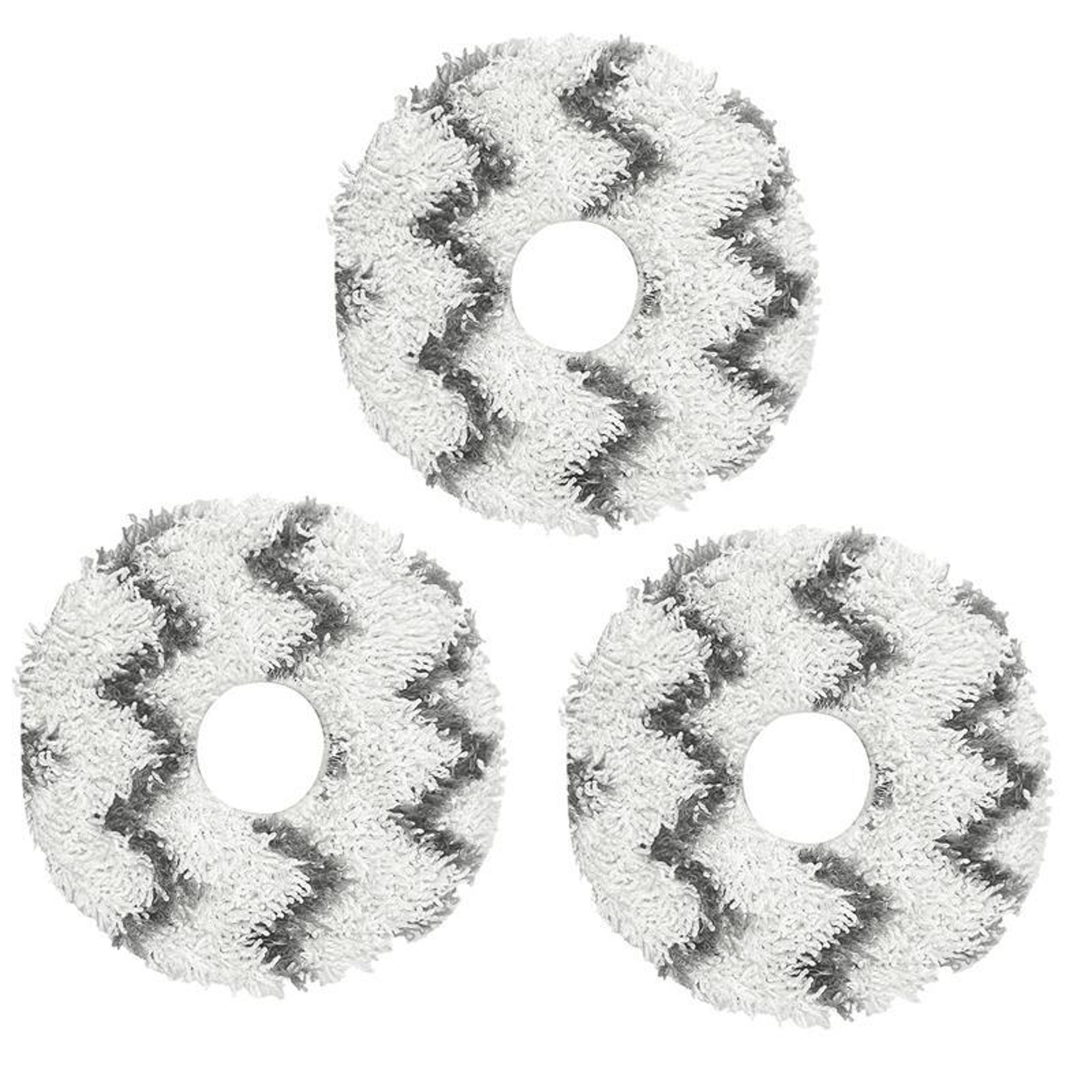 replacement mop pads for ecovacs deebot t50 pro series 3 pack microfiber