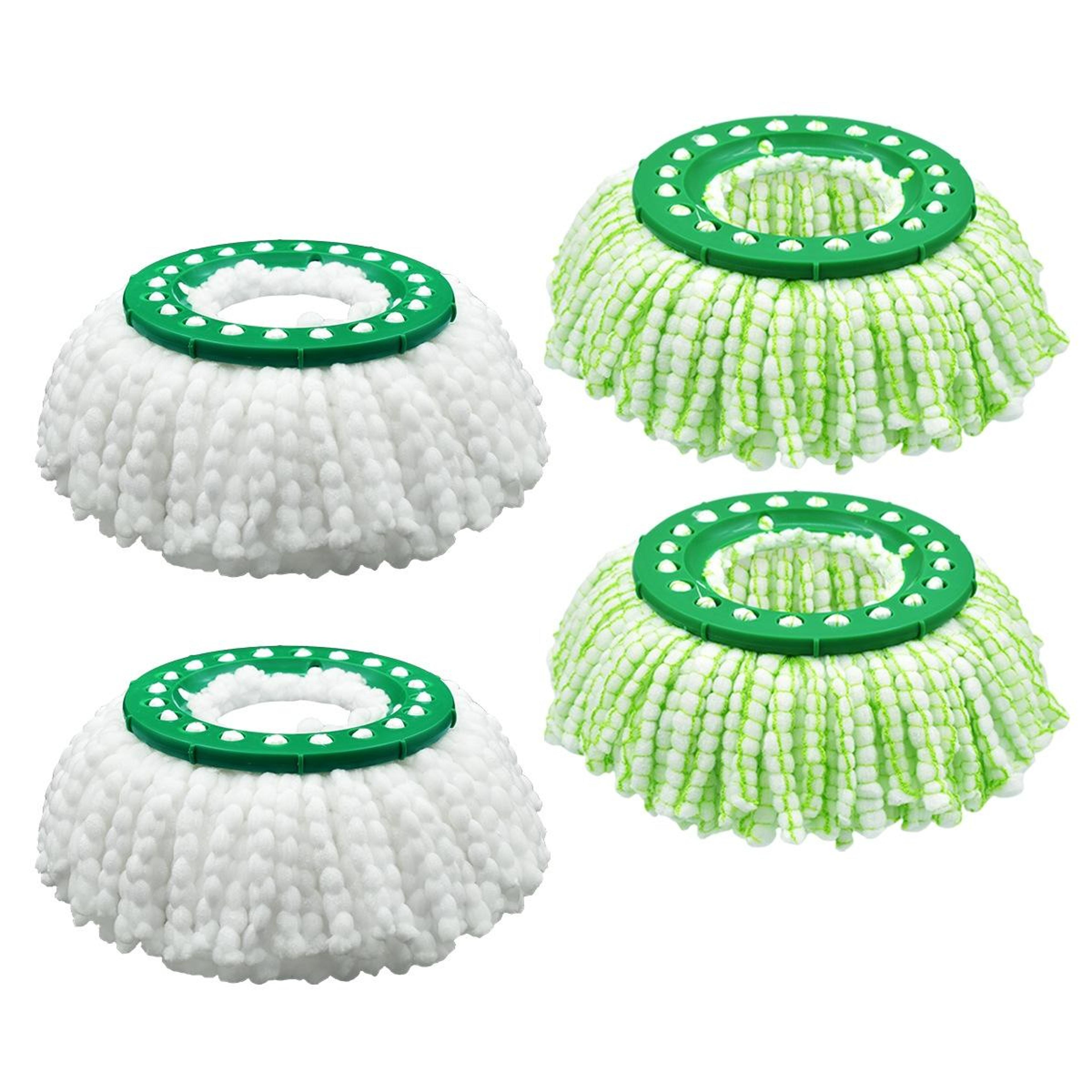 Libman Tornado Spin Mop Replacement Head Reusable Microfiber Mop Pad Refill 3