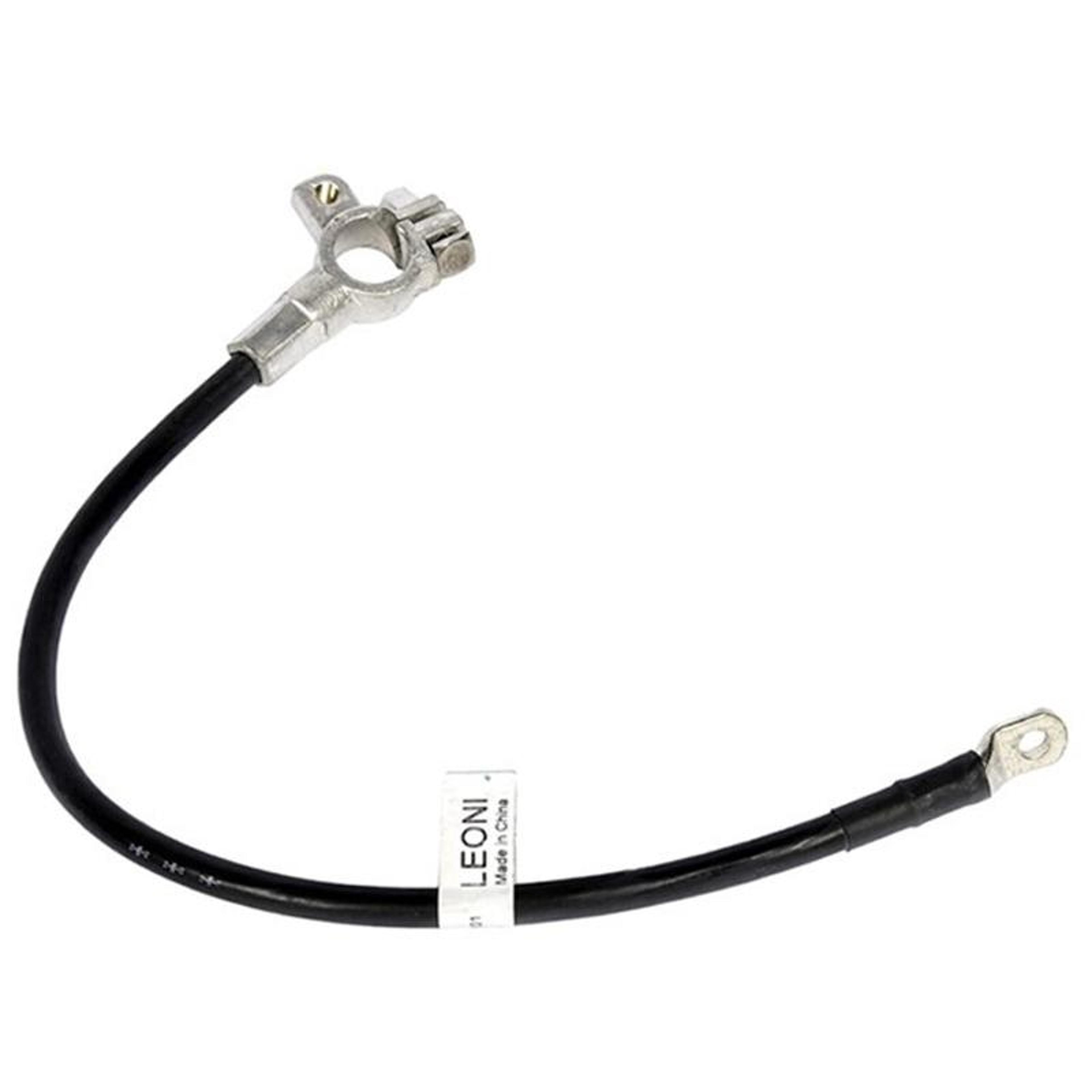 2AWG Heavy Duty Negative Battery Cable With Tinned Copper Terminals For Reliable Automotive Groundi 2
