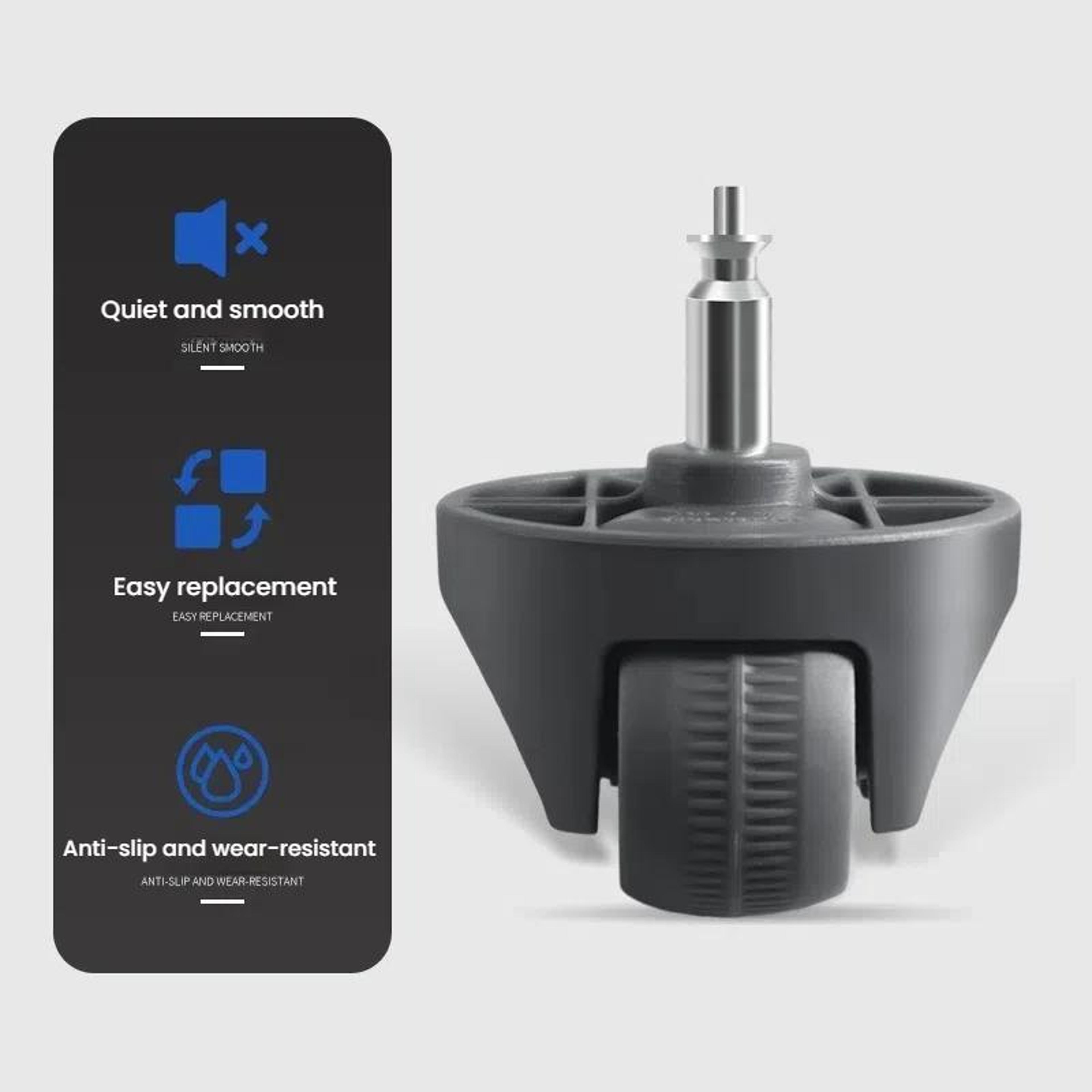 Premium Universal Wheel Guide  Replacement Wheel For Narwal J4 Durable Sweeper Wheel Accessory 2