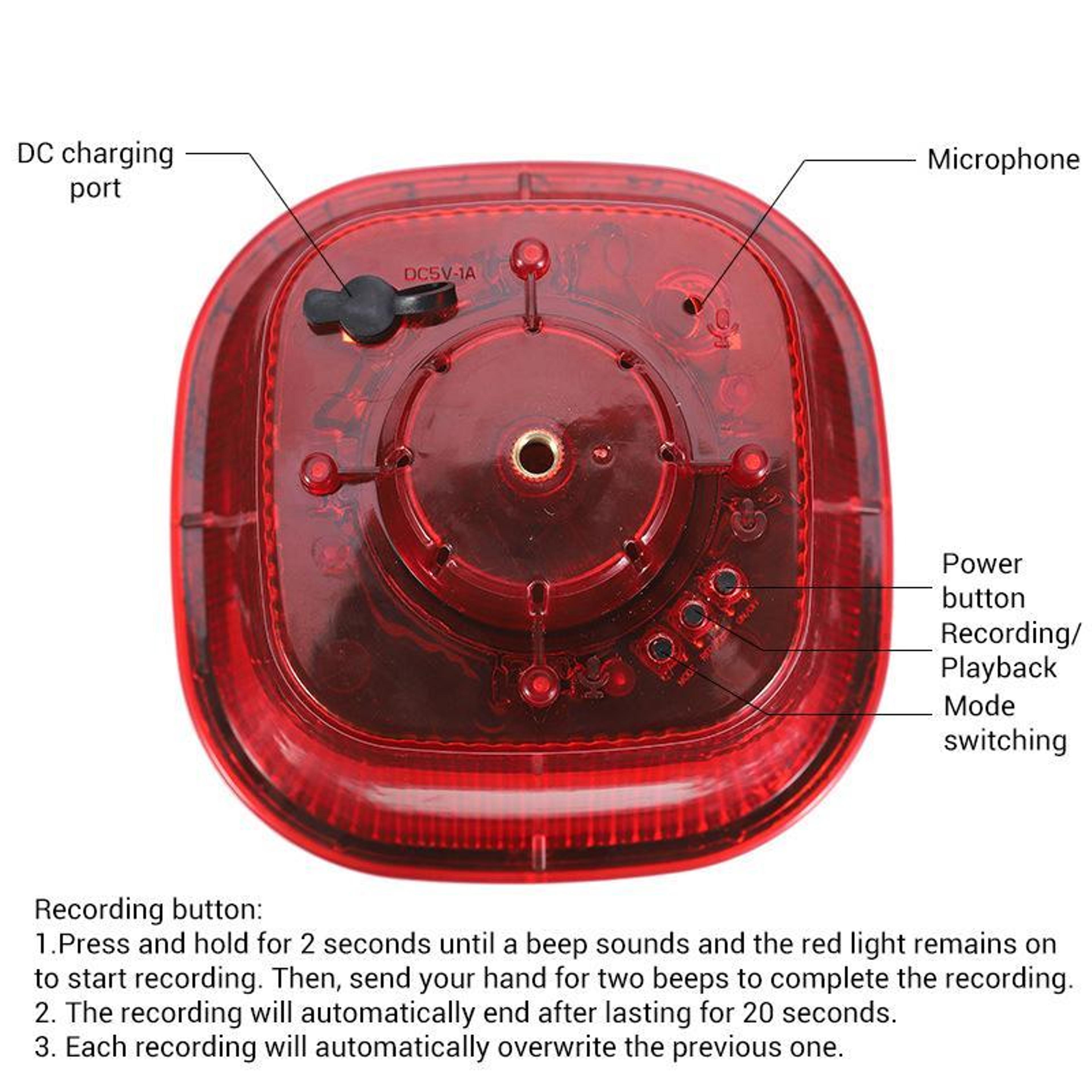 Solar Sound  Light Animal Repellent Alarm For Farms Orchards  Property Protection 3