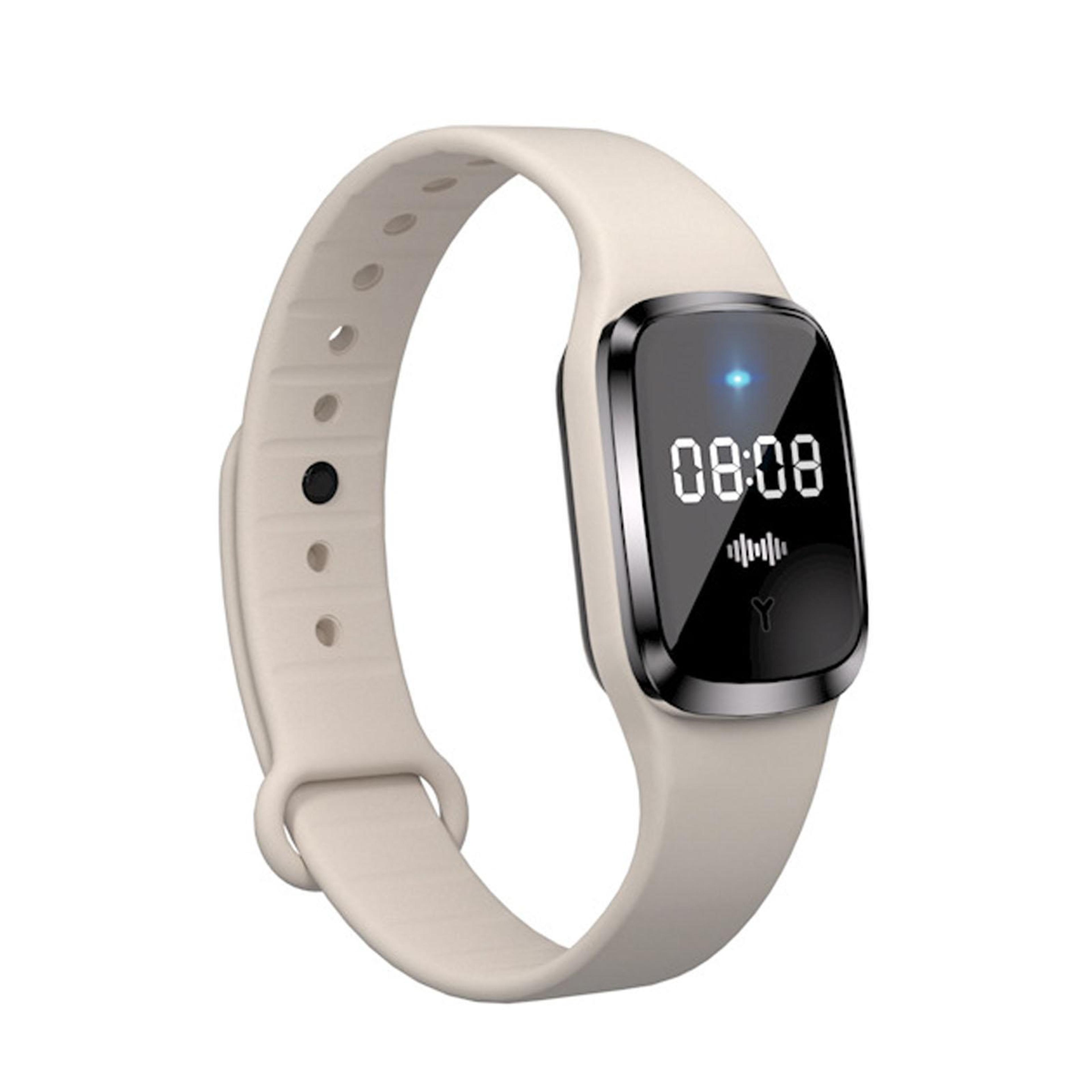 ultrasonic mosquito repellent watch outdoor mosquito repellent braceletwhite