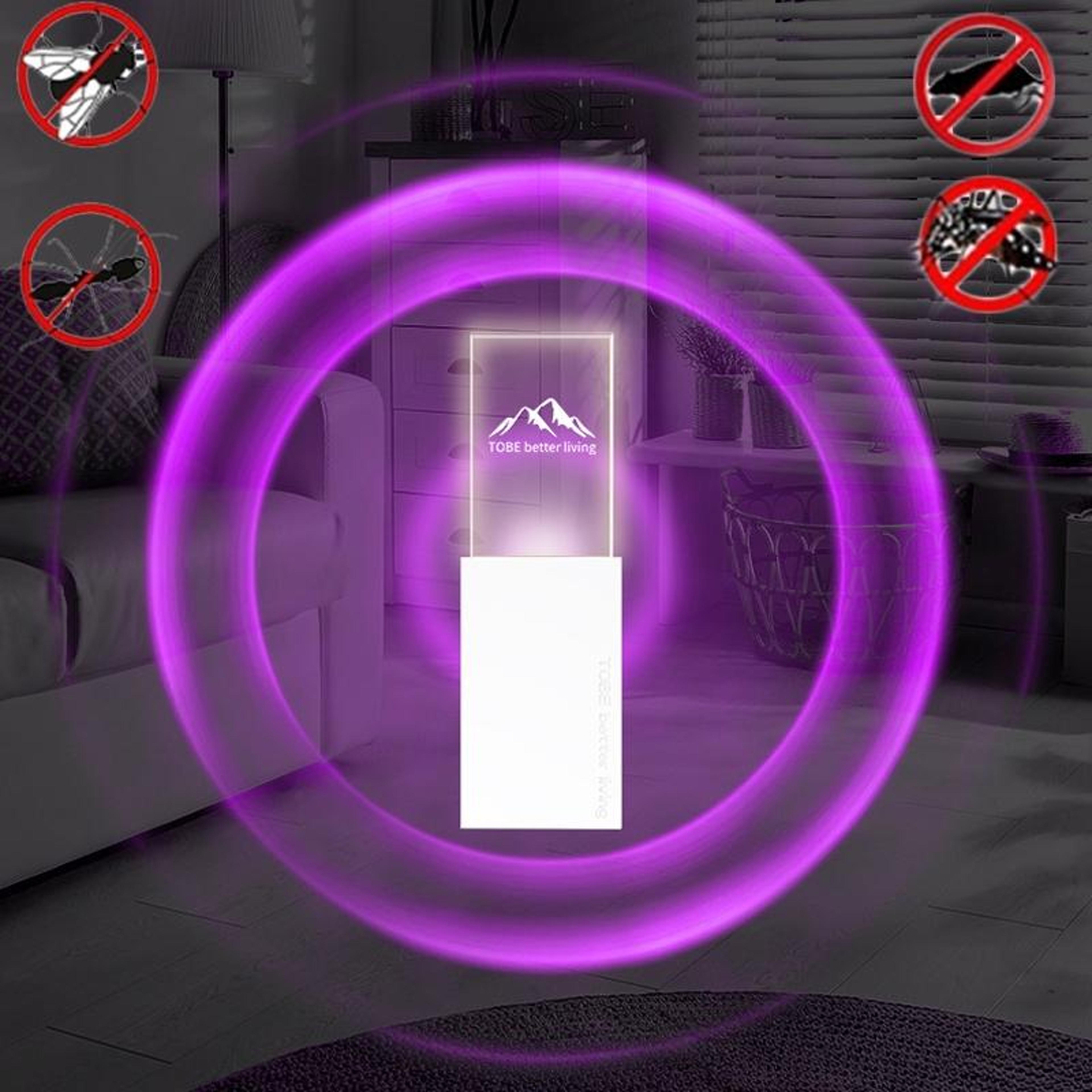 Smart USB Ultrasonic Night Light Pest  Mouse Repeller Home Insect Control Lamp 1