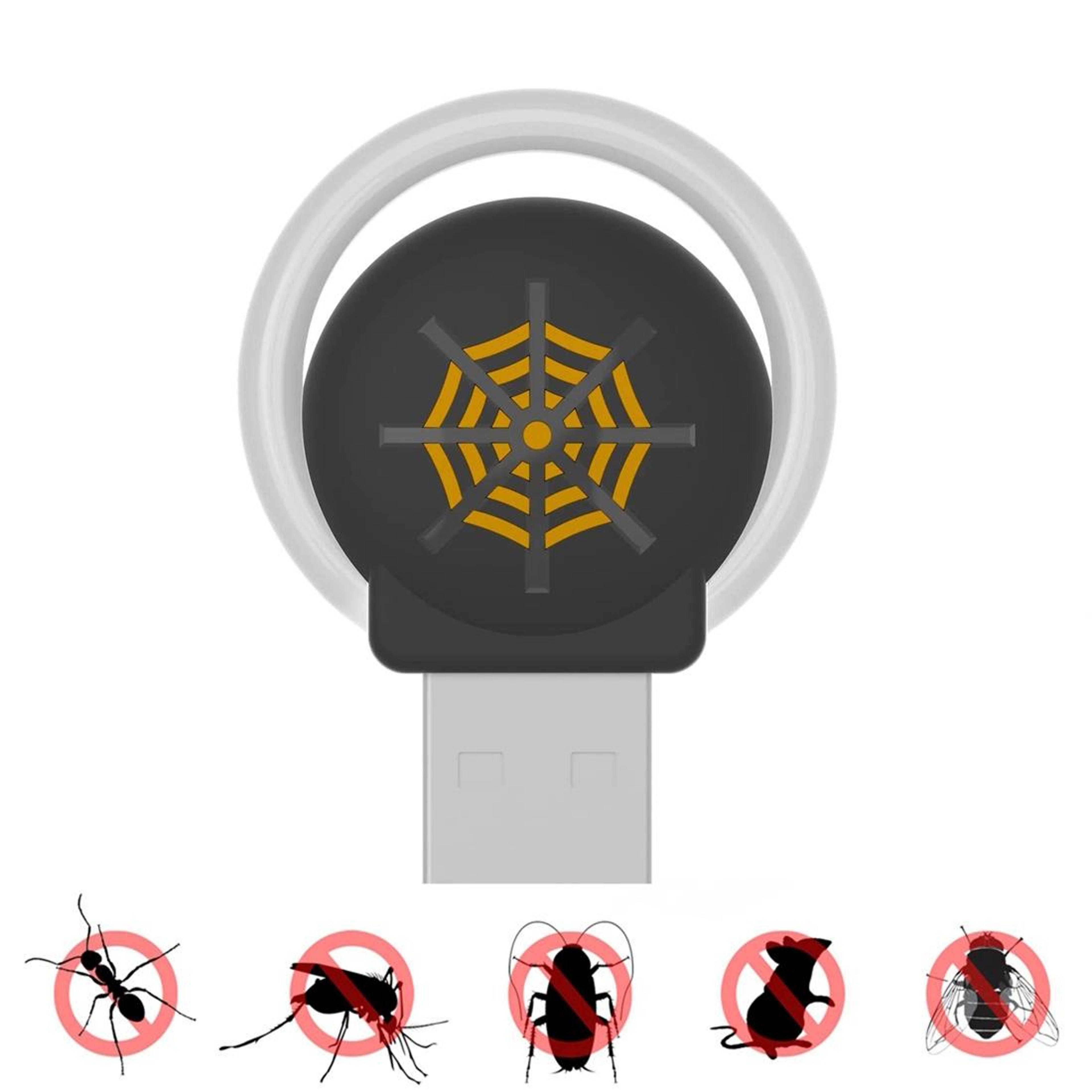 DriveGuard Ultrasonic Car Mouse Repellent  USB Pest Deterrent Light 1