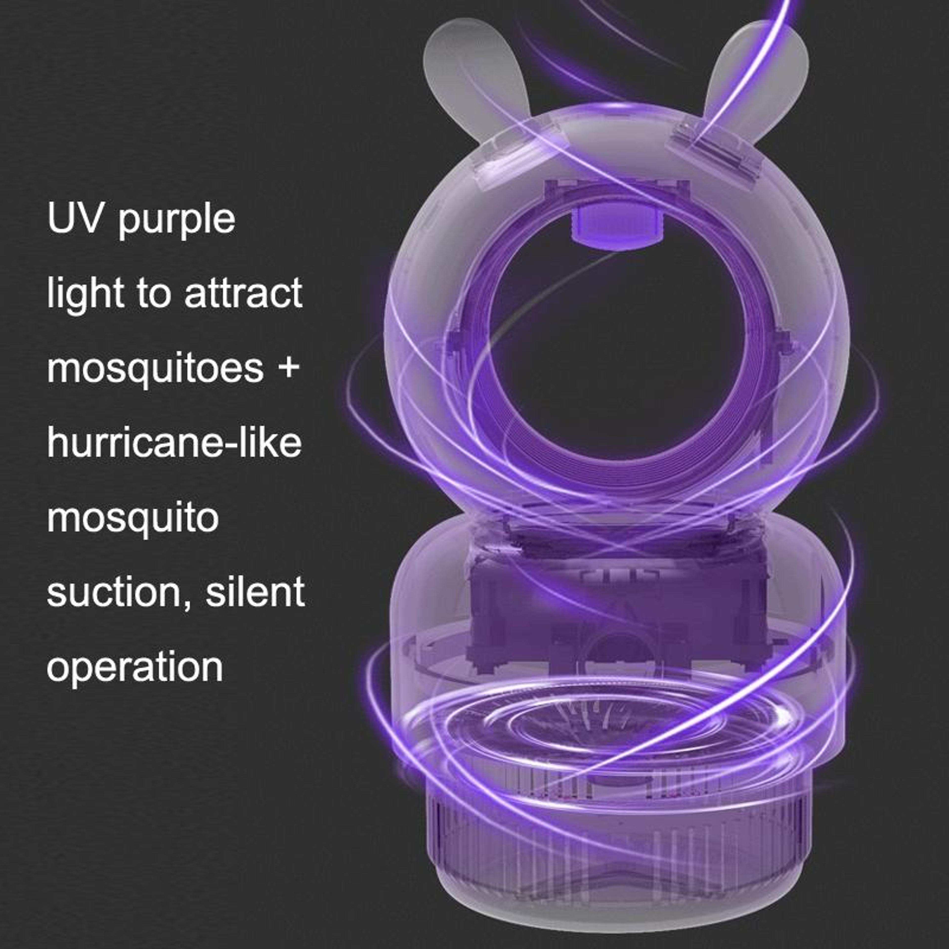USB Indoor Mosquito Trap Lamp Silent UV Mosquito Killer For Home  Bedroom Comfort 3