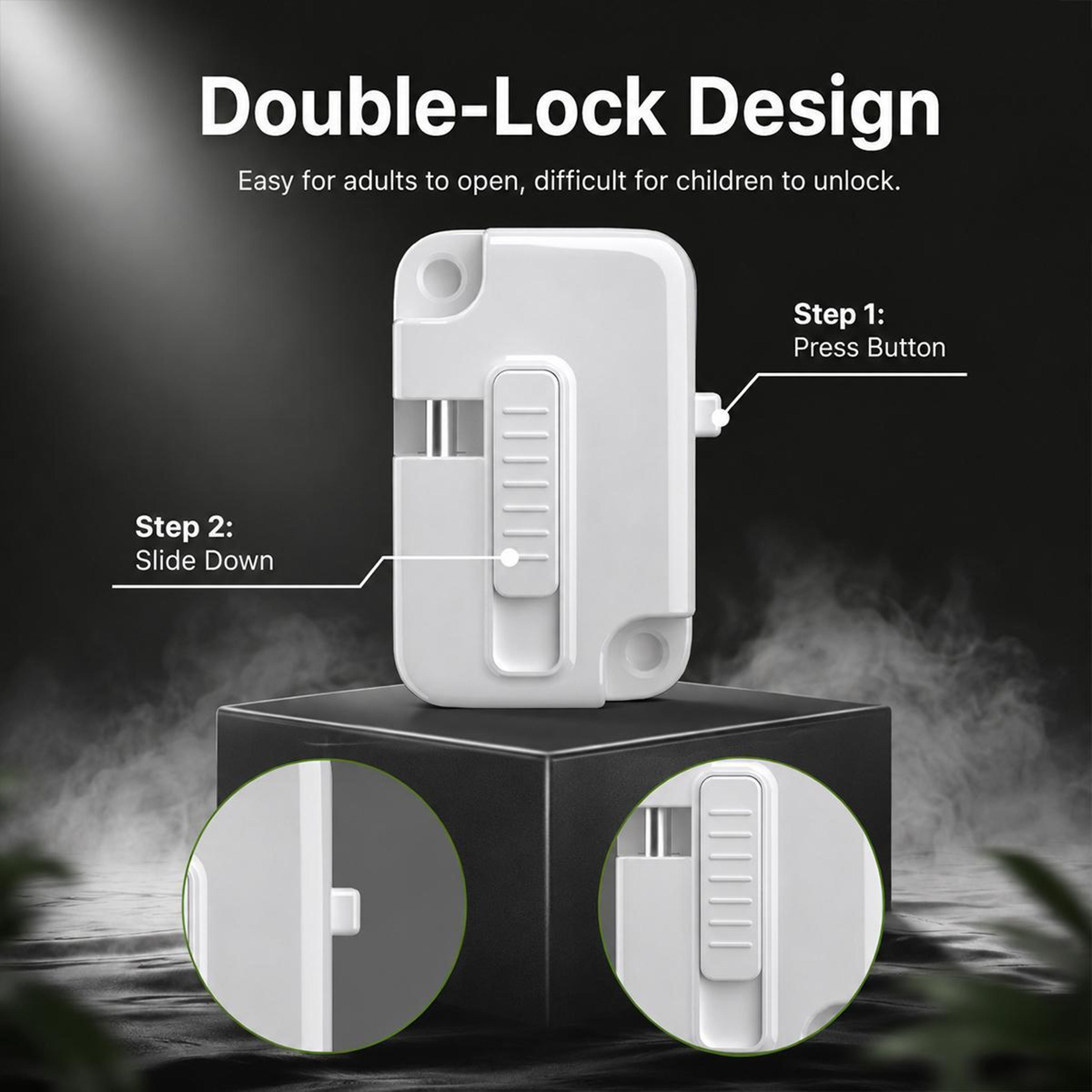 SafeVent Adjustable Child Safety Window  Door Lock Restrictor 7