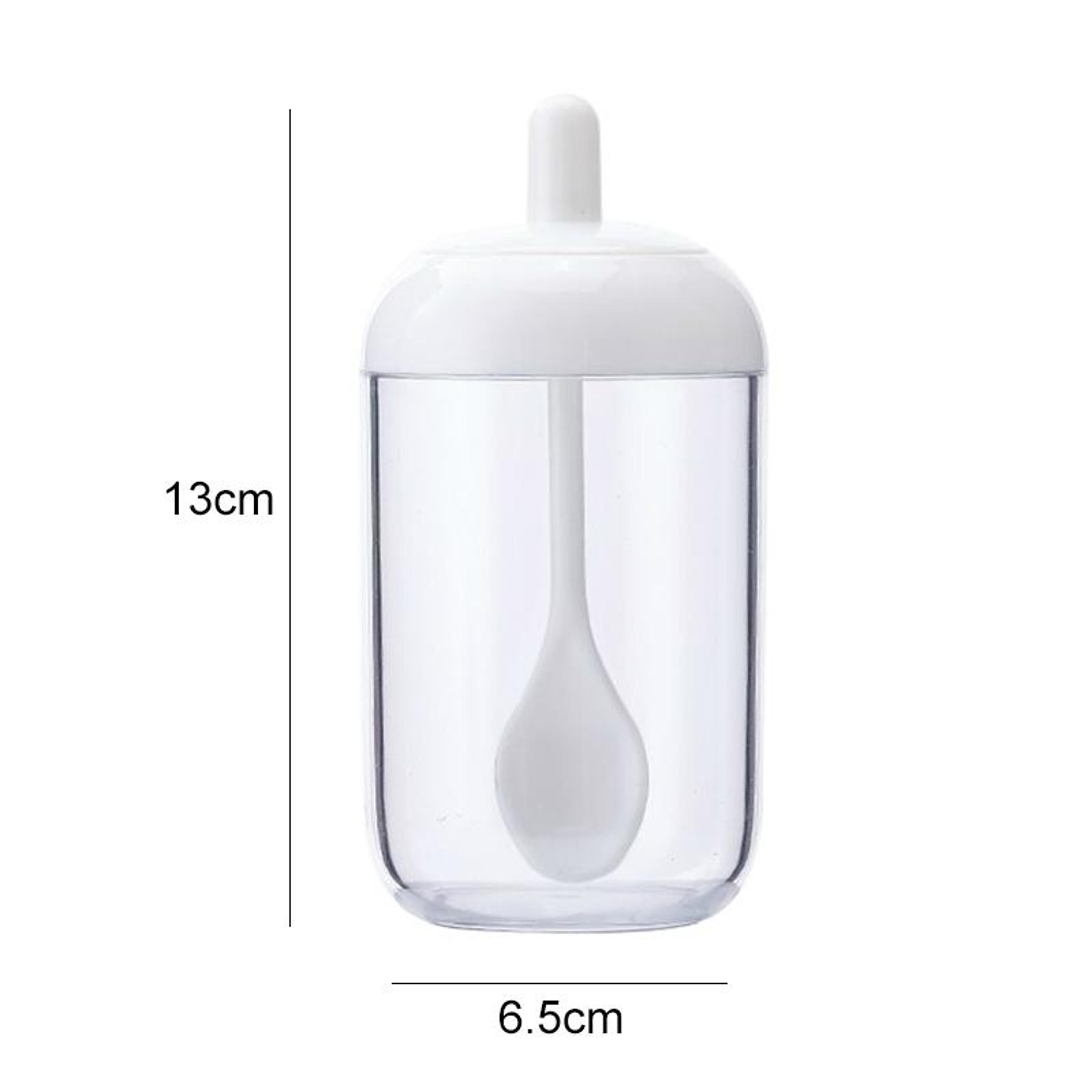 Premium Kitchen Spice Jar With Spoon Airtight Seasoning Storage Jar 4