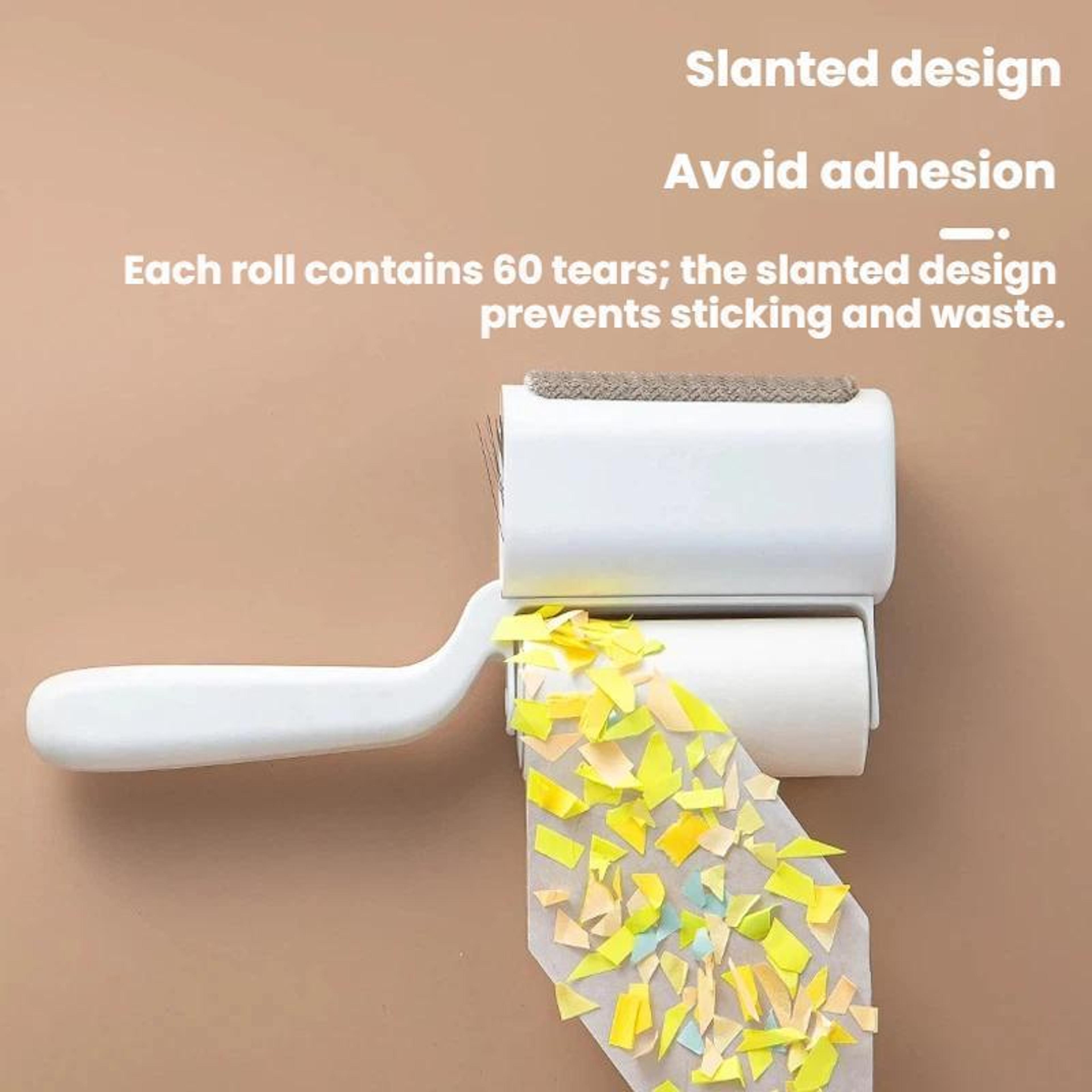 3 In 1 Reusable Lint Roller  Pet Hair Remover Brush For Clothes Bedding  Furniture 7