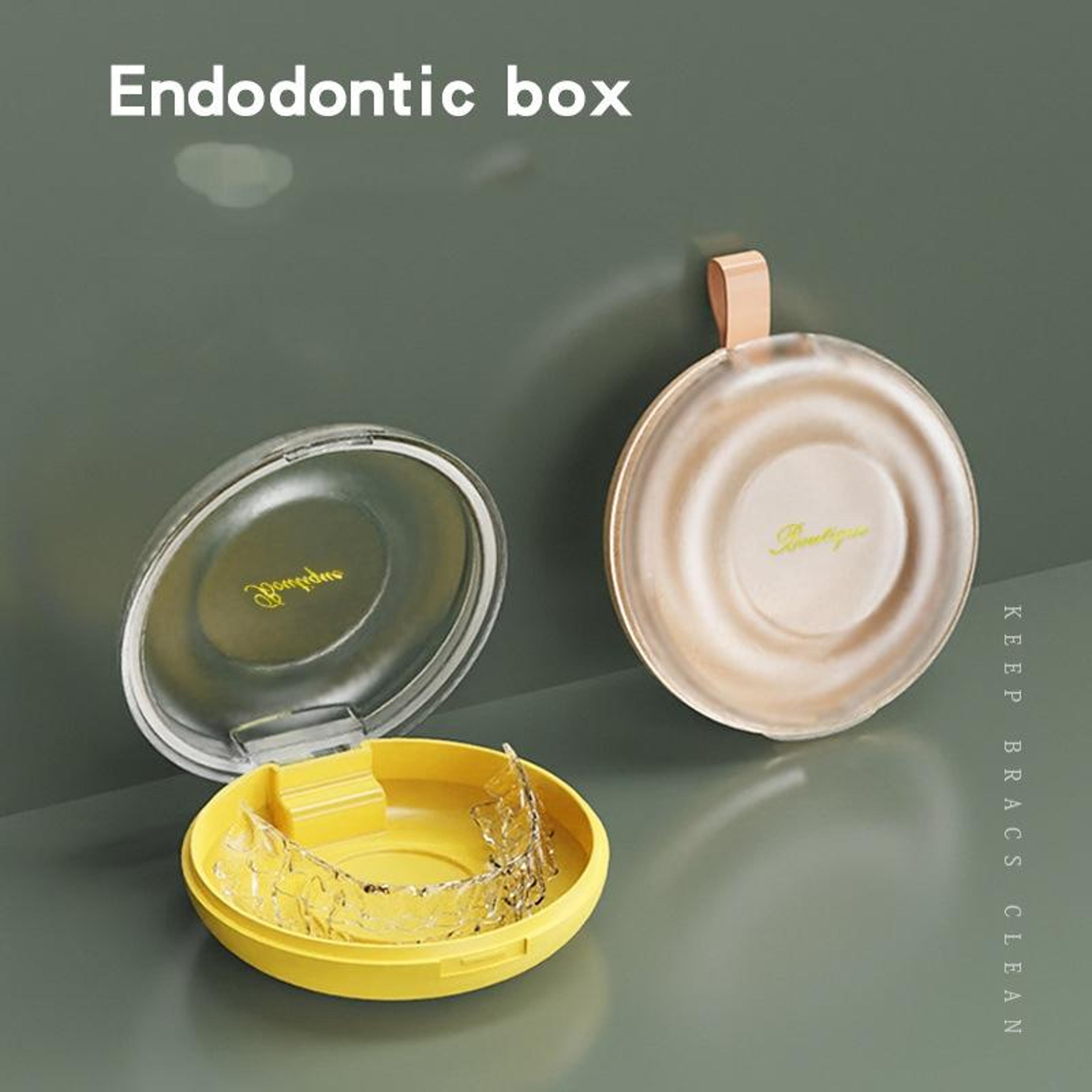 SecureSeal Portable Retainer Case  Denture Storage Box With Lanyard 8