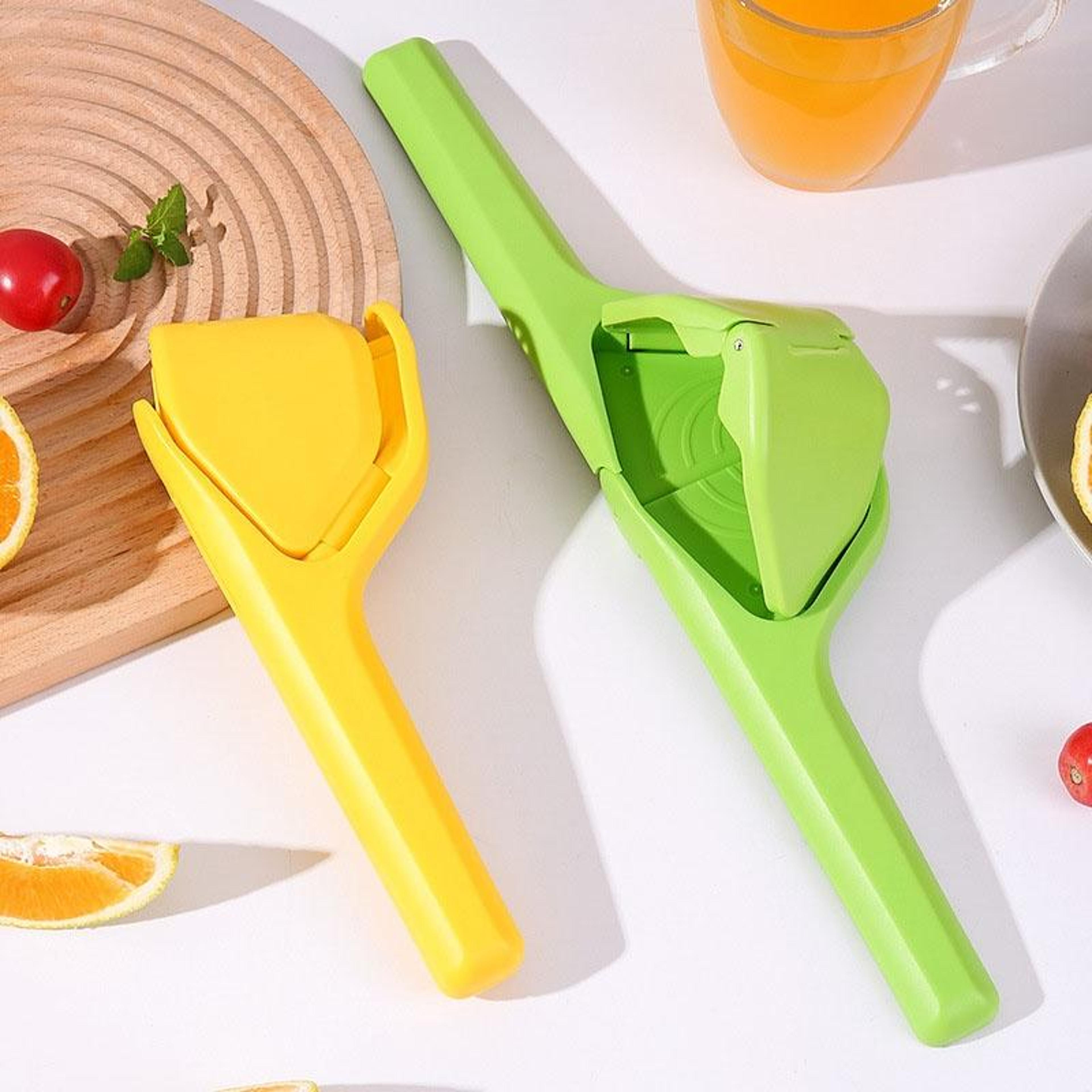 freshflow manual lemon juicer & foldable citrus fruit squeezer