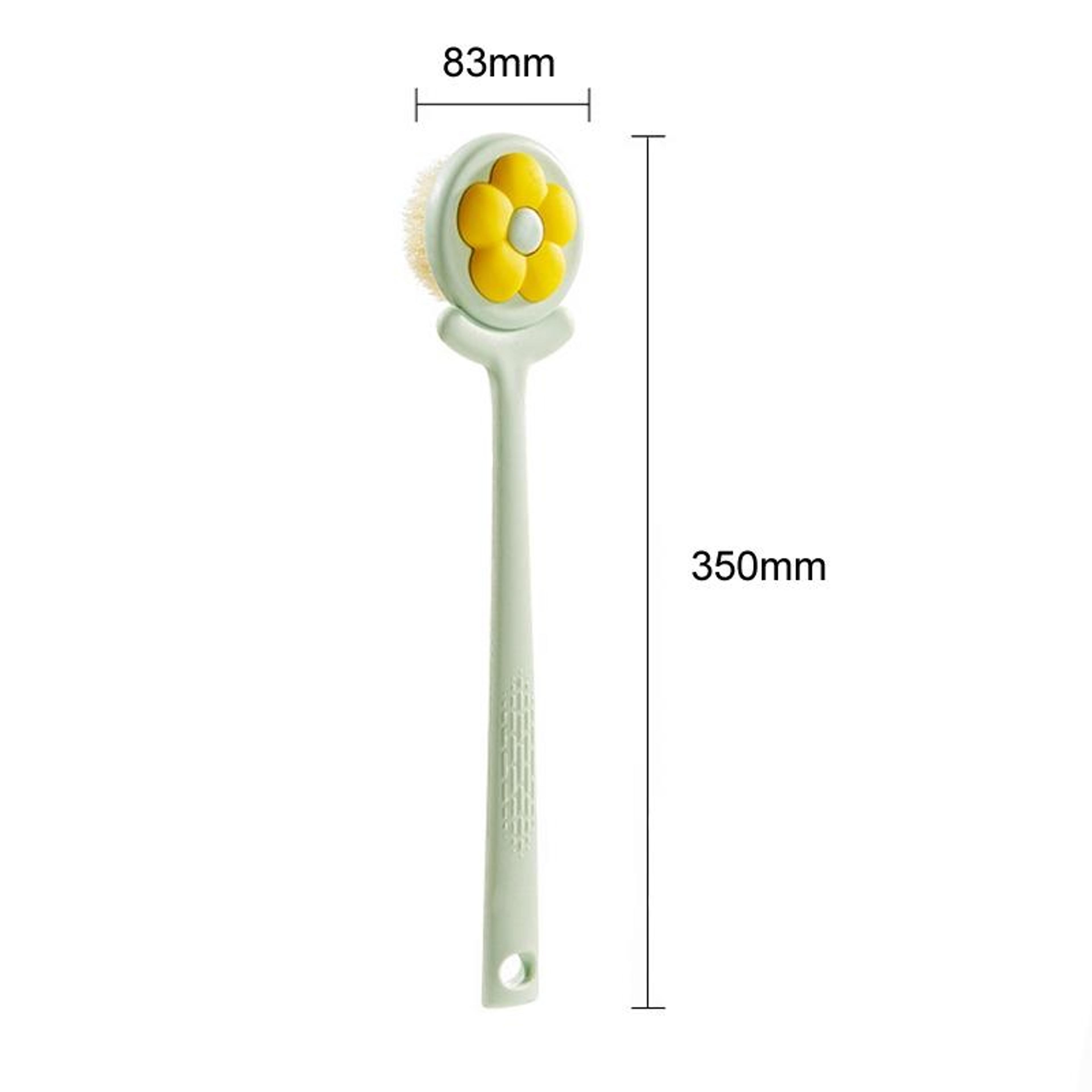 Long Handle Shower Brush With Soft Bristles For Deep Cleansing  Easy Back Care 3