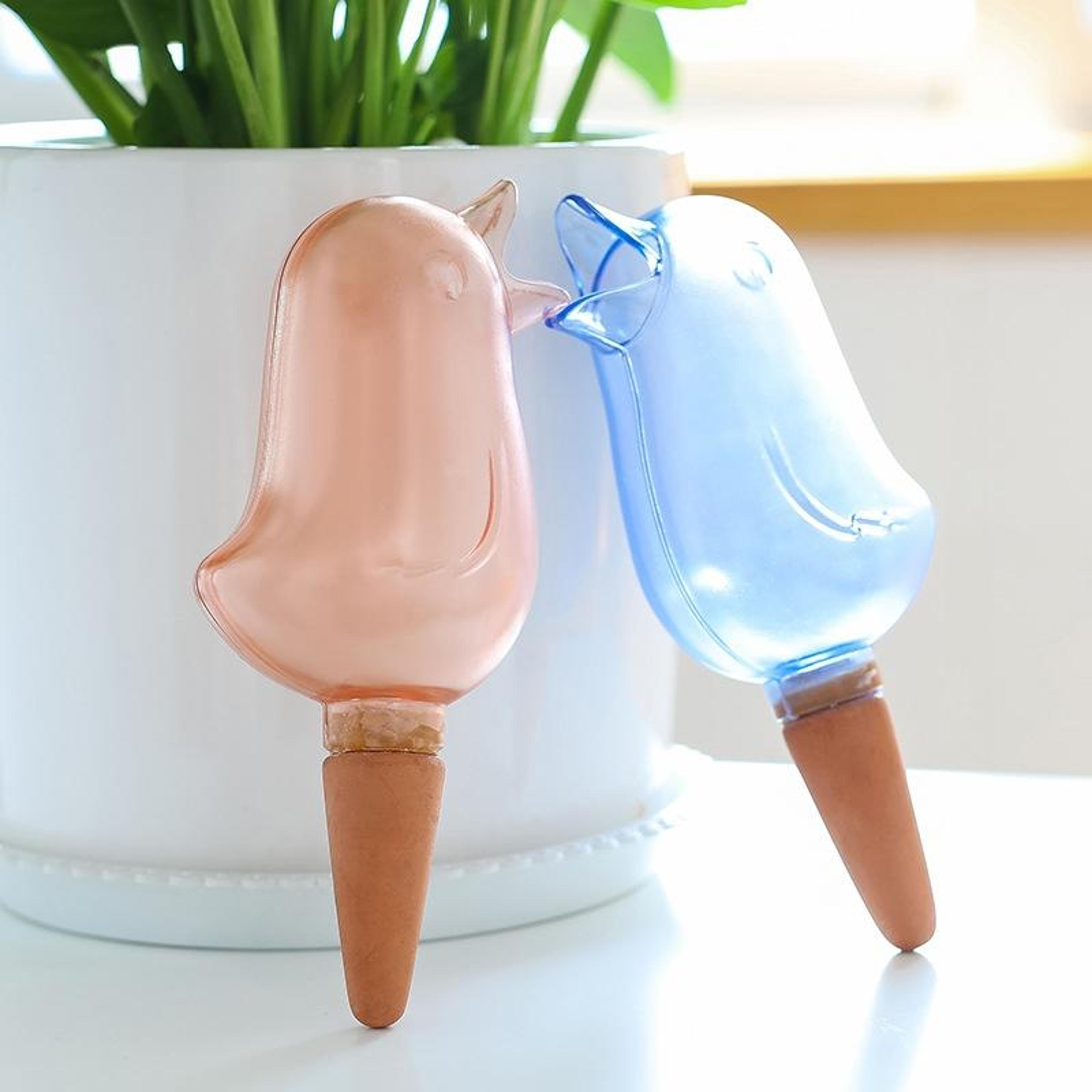 bird shaped self watering plant globe for indoor & outdoor pots automatic plant waterer