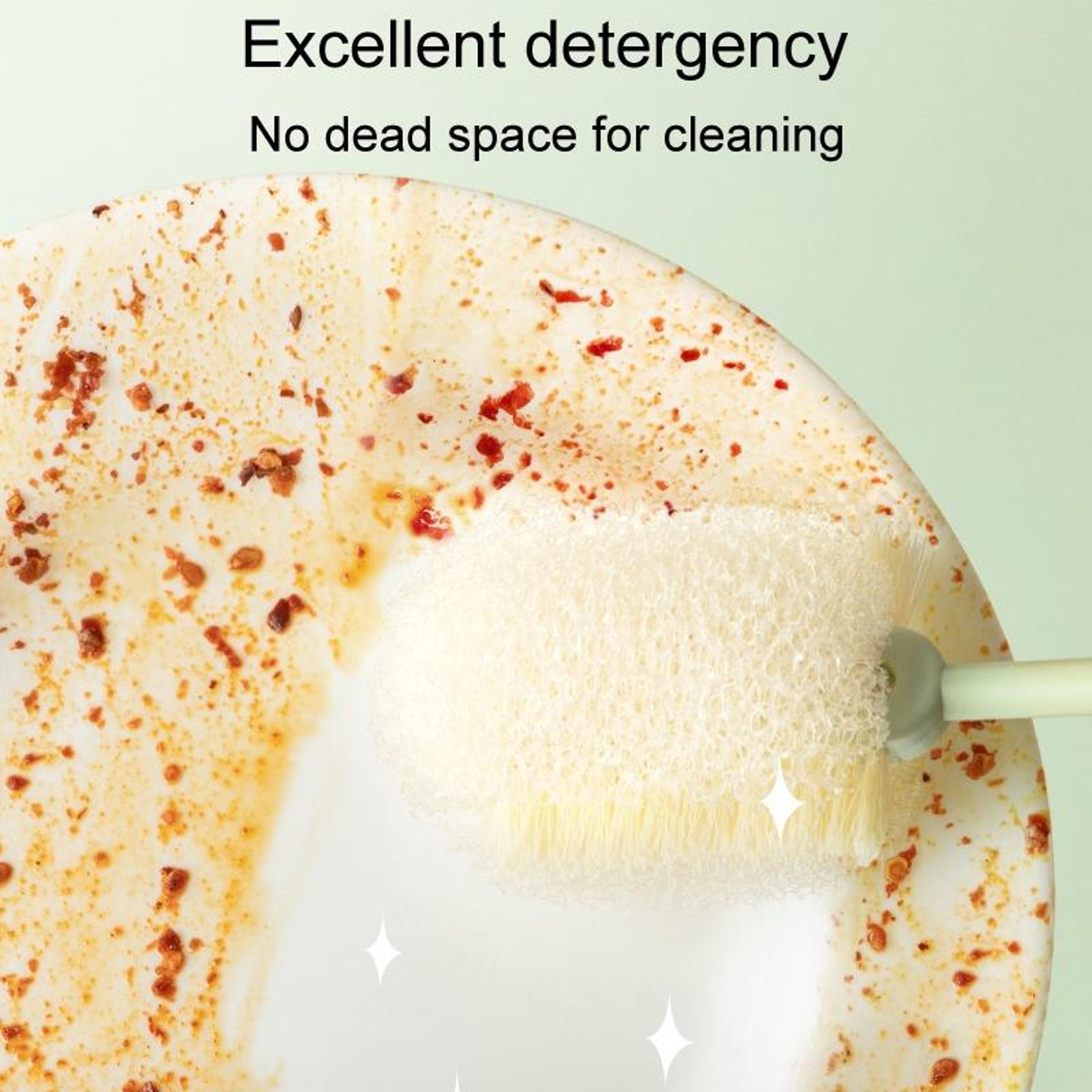Long Handle Sponge Cup Cleaning Brush With Removable Head  Drying Stand 7