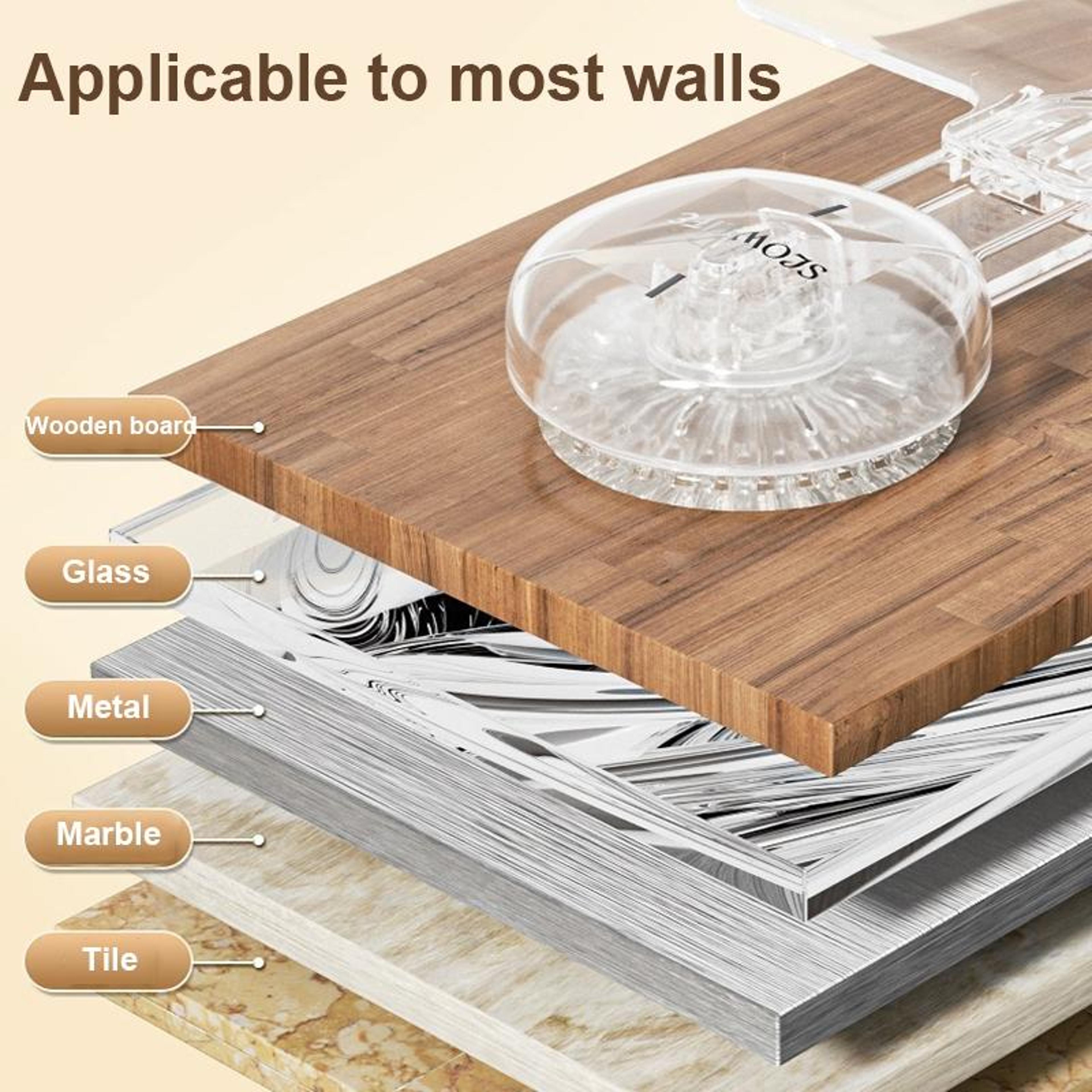 Wall Mount Suction Cup Storage Hook Rack Reusable No Drill Organizer For Bathroom  Kitchen 8