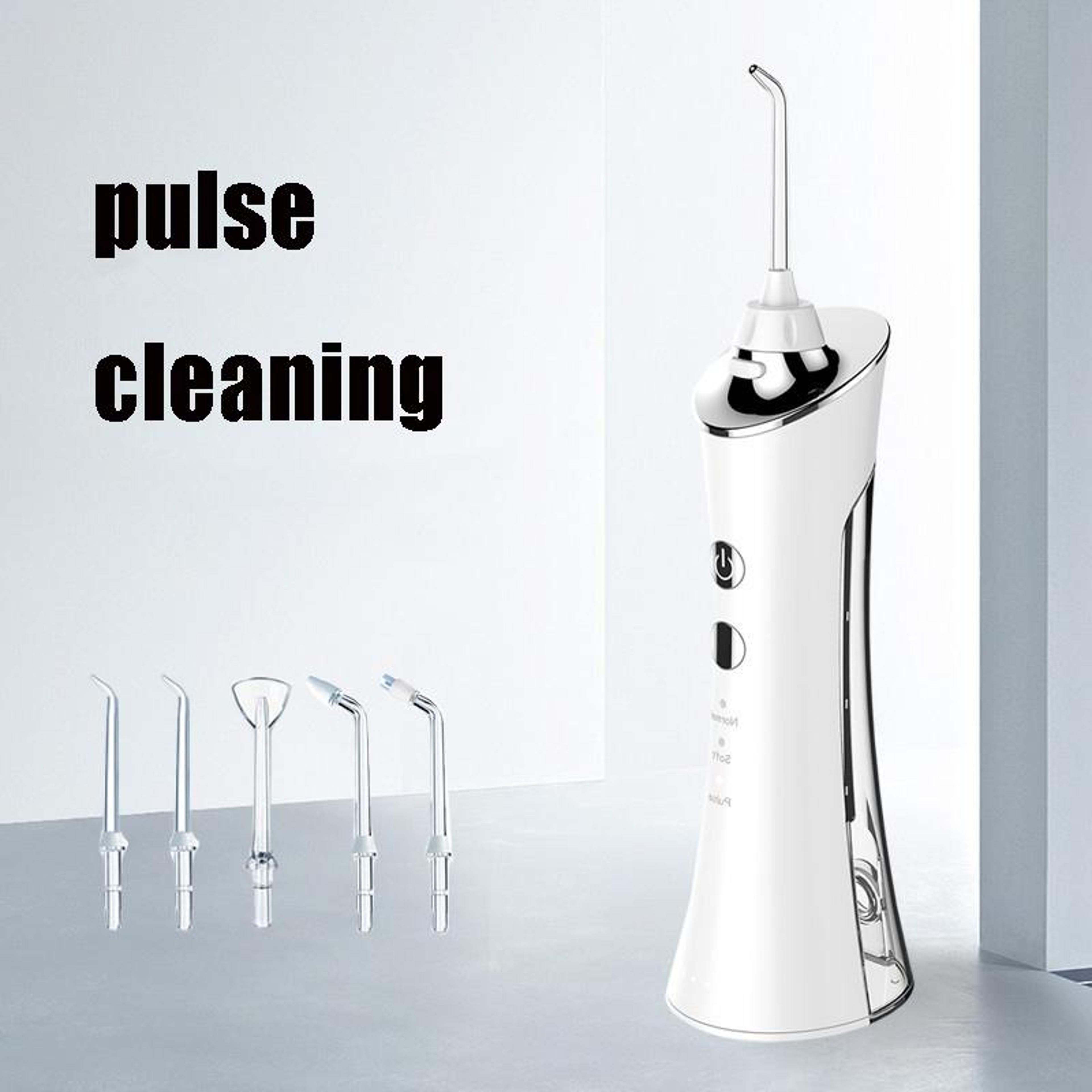 Portable Water Flosser Oral Irrigator With 360 Rotating Nozzle  USB Rechargeable Design 3