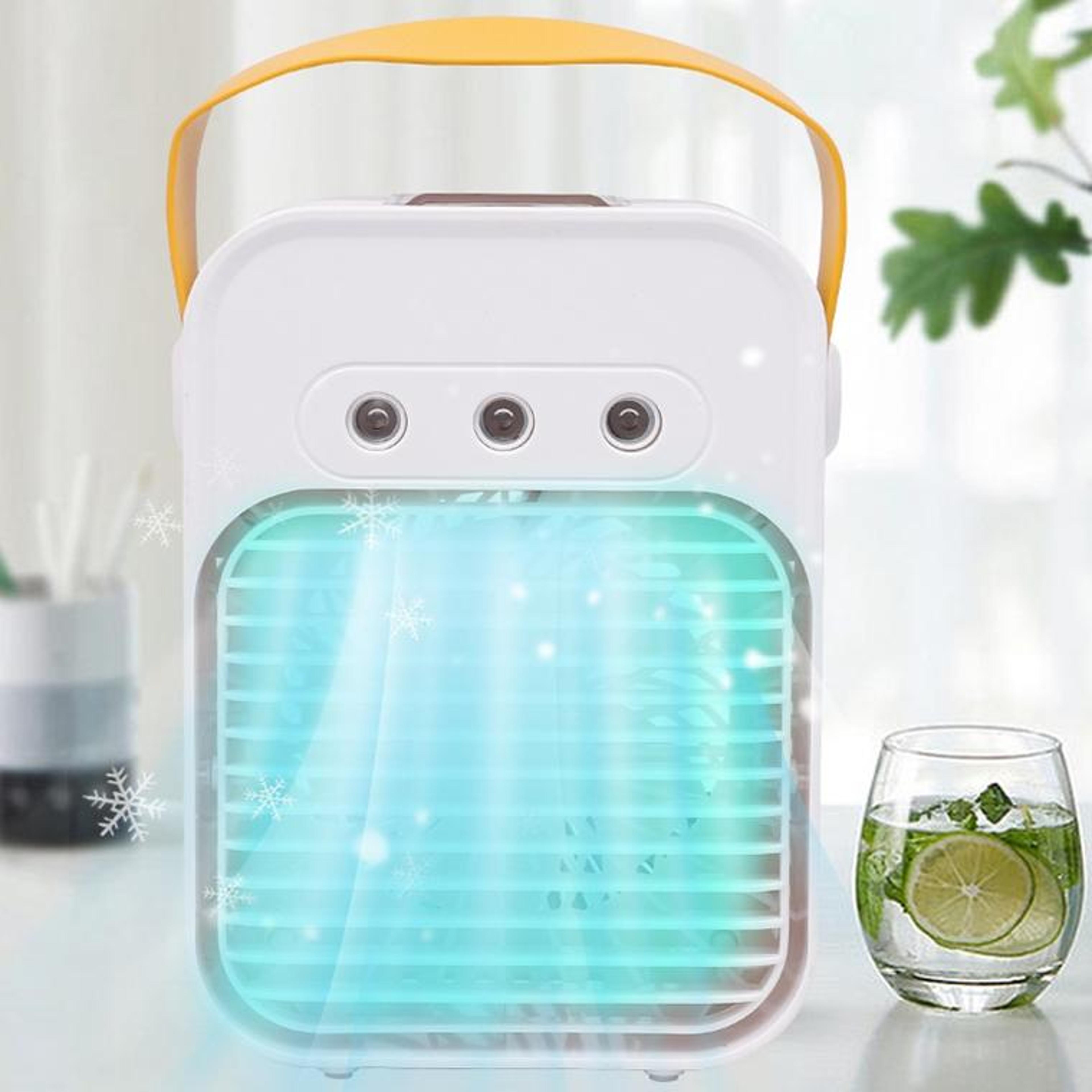 CoolMist Portable Air Conditioner  USB Desktop Air Cooler With Humidifier 1