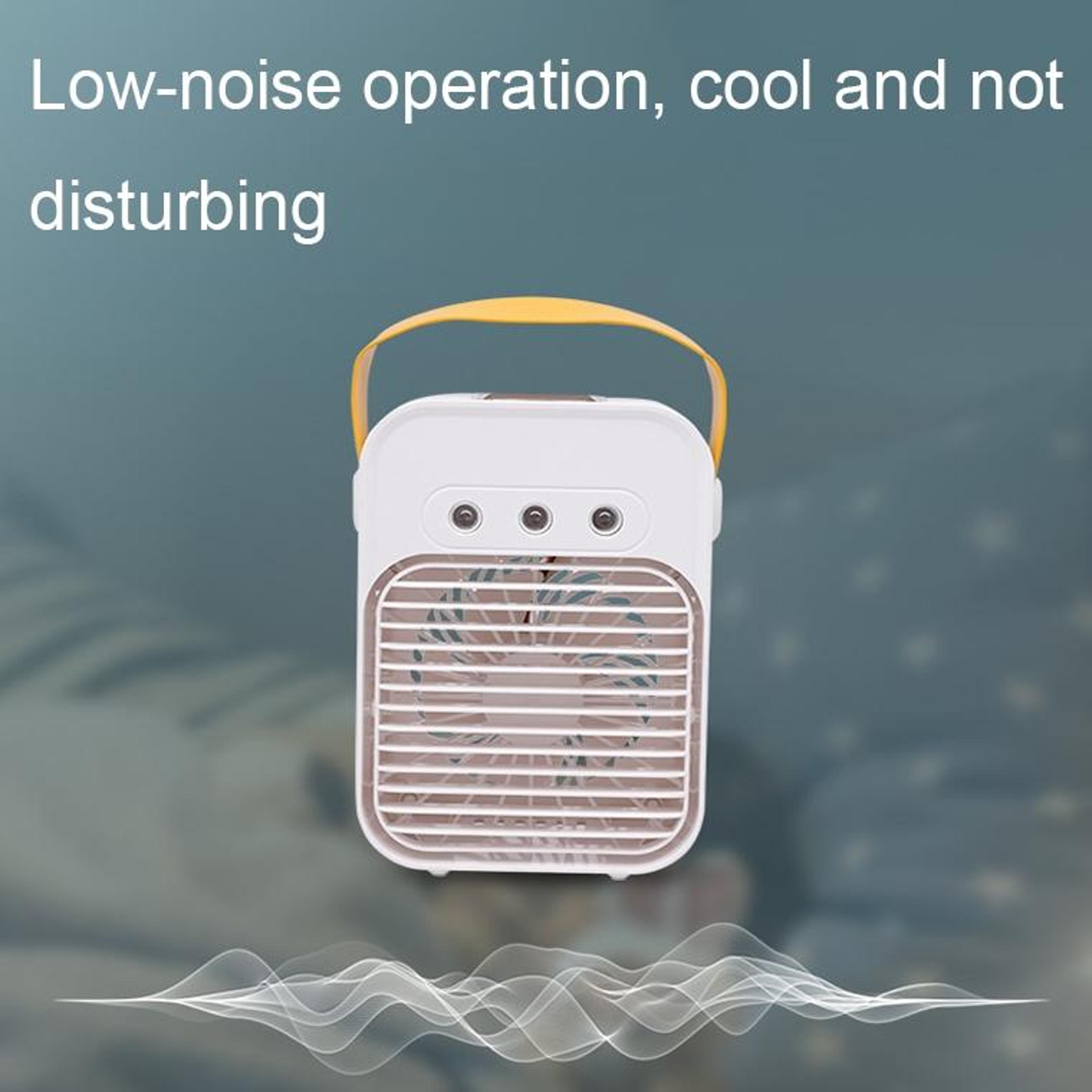 CoolMist Portable Air Conditioner  USB Desktop Air Cooler With Humidifier 3