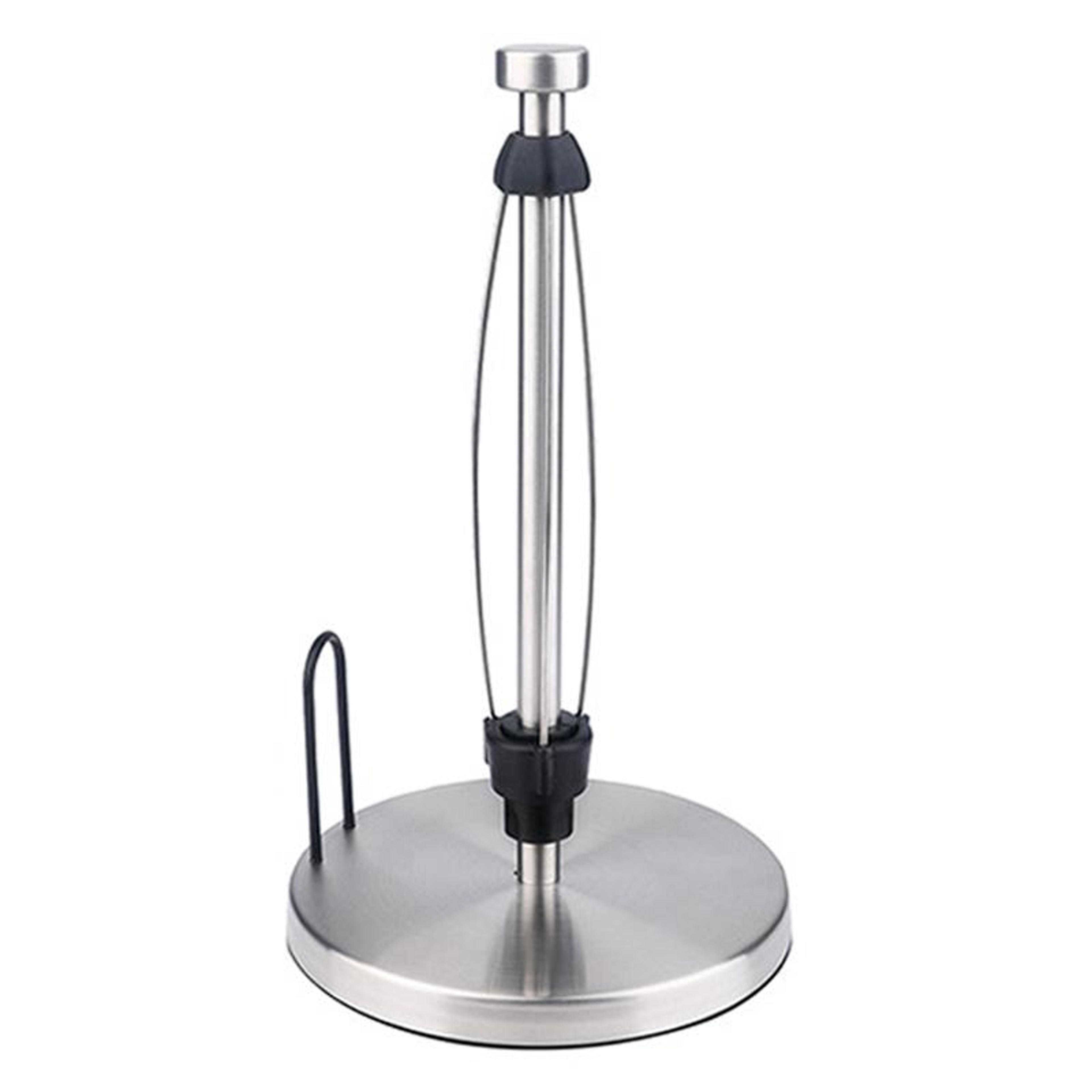 Stainless Steel Paper Towel Holder With One Hand Tear Damping Design 1
