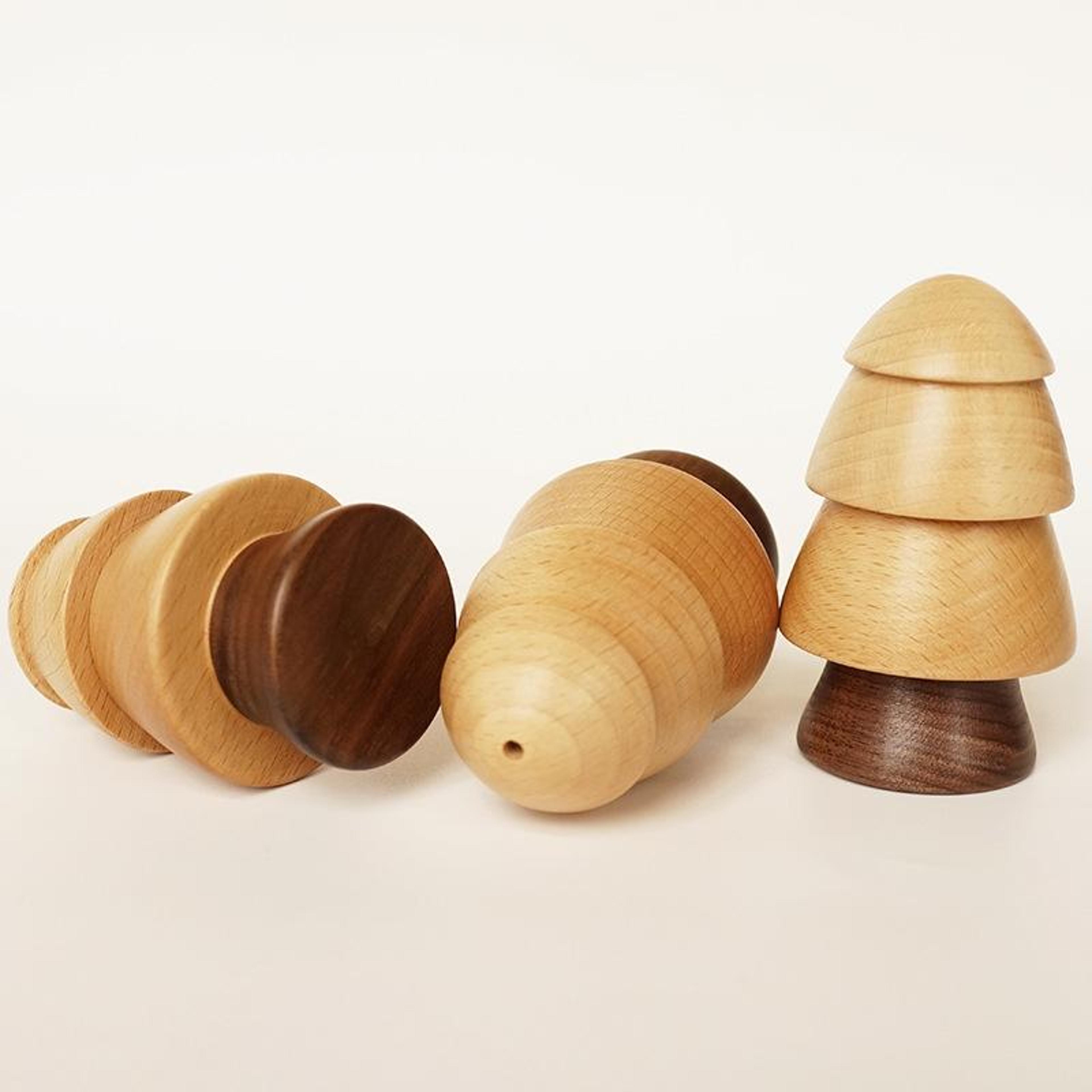 Small Tree Wooden Toothpick Holder Decorative Toothpick Dispenser For Home  Dining Tables 2
