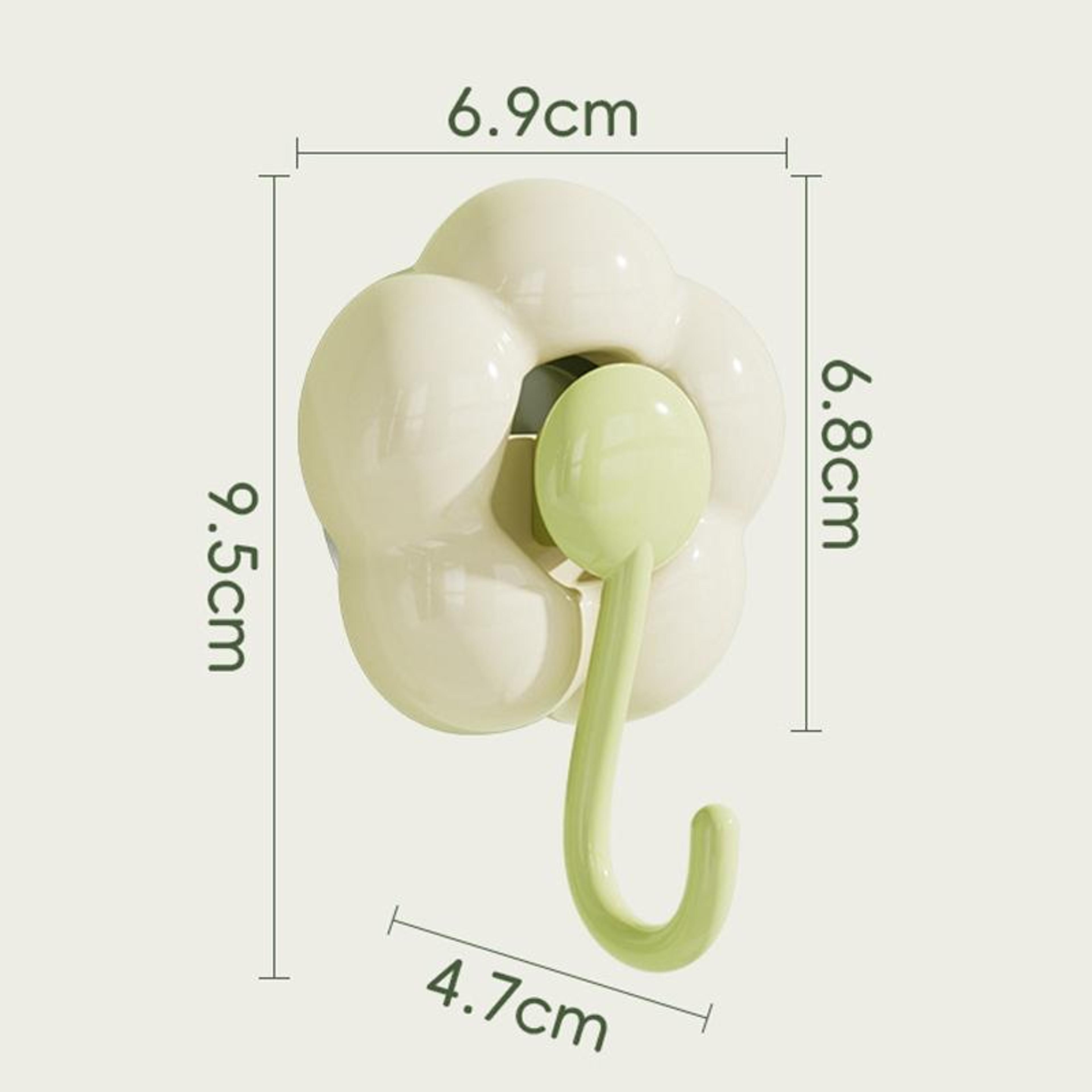 Reusable Flower Suction Cup Hook For Bathroom  Home Organization 10