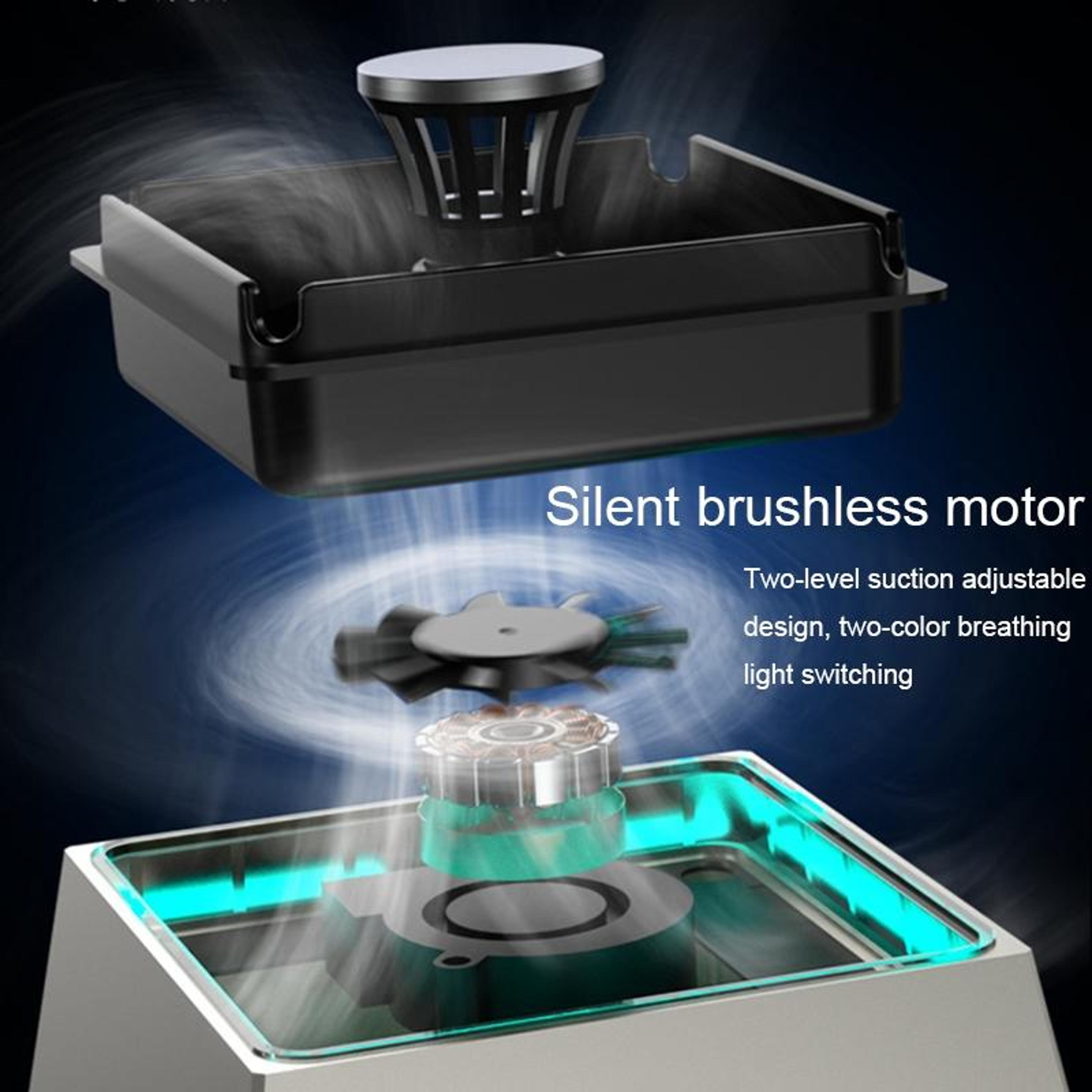 Smokeless Air Purifier Ashtray With Negative Ion Filter Ambient Light  Aroma Diffuser 7