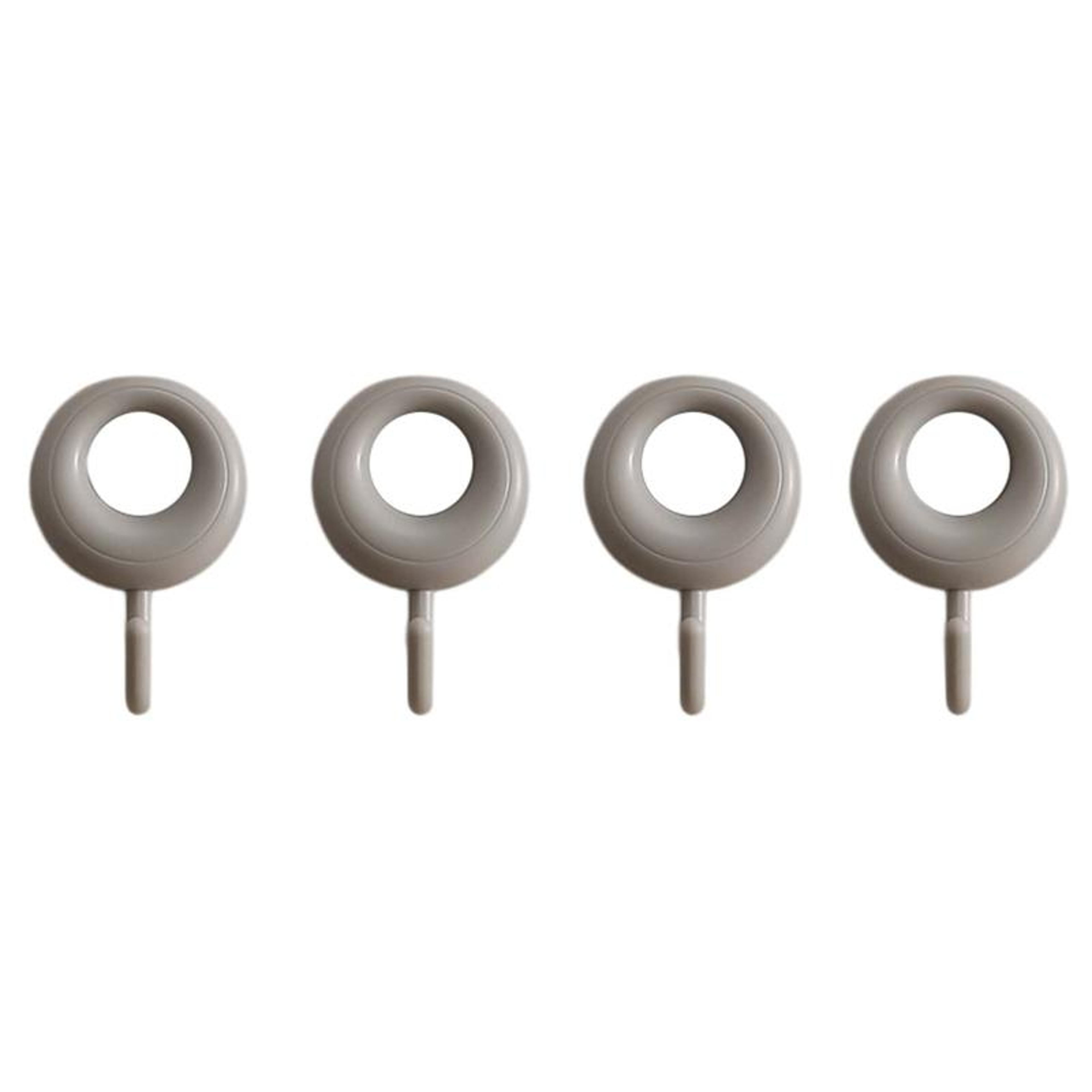 4 Pack Heavy Duty Adhesive Wall Hooks For Kitchen Bathroom  Home Organization 1