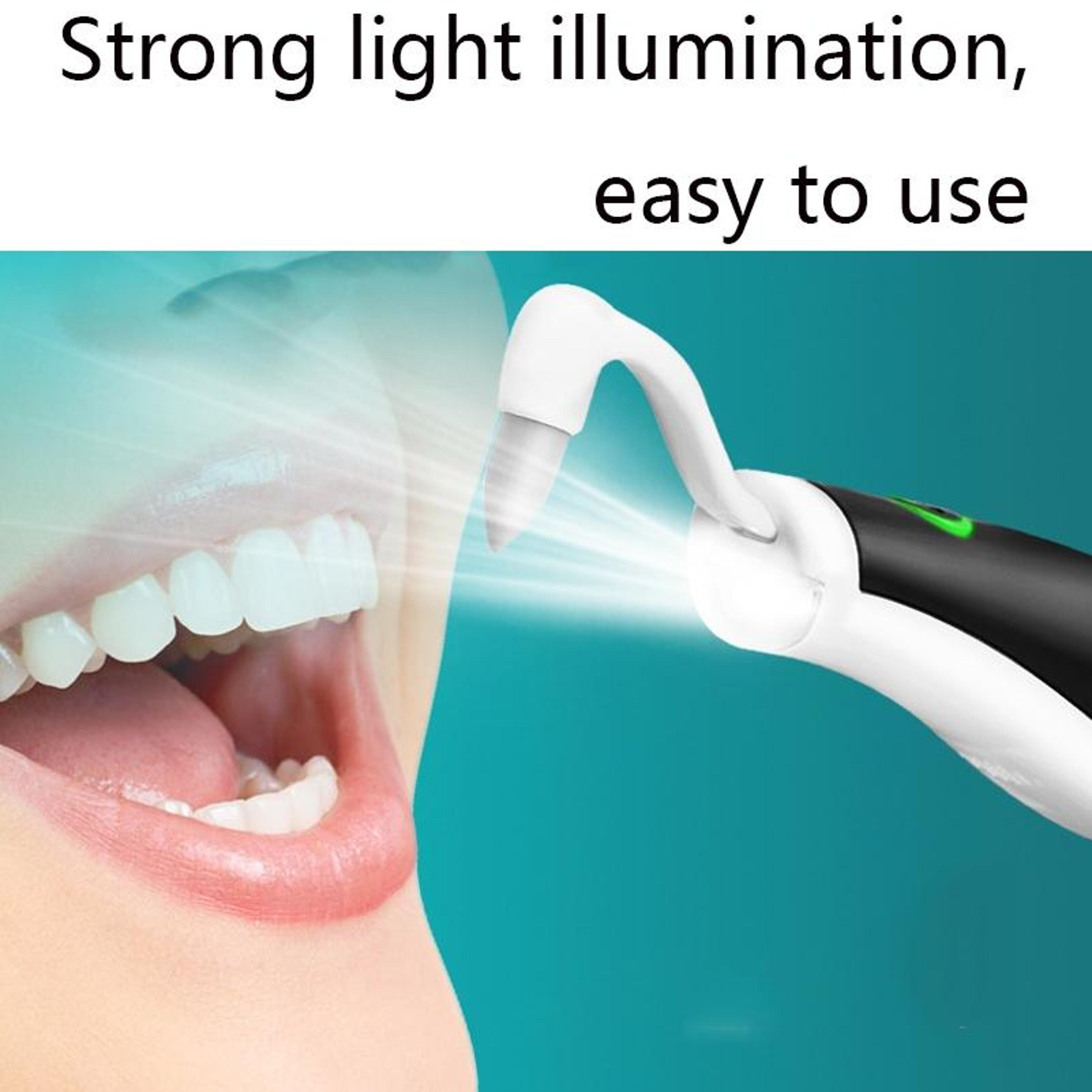 Portable Dental Scaler With LED Light  5 Precision Tips For Teeth Cleaning And Gum Care 8