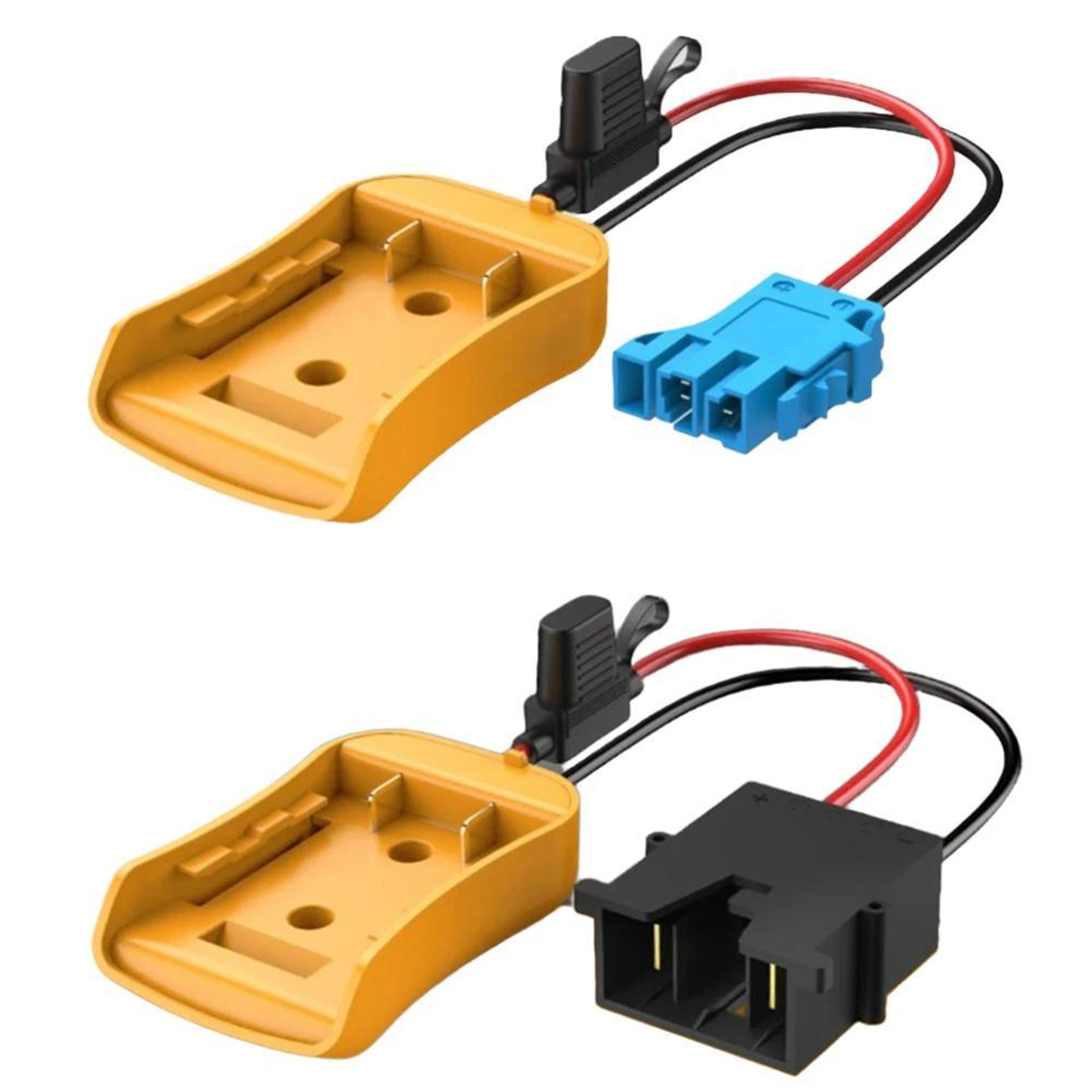 DeWalt Battery Adapter For DCB Series 18V 20V Batteries With Harness Connector 1