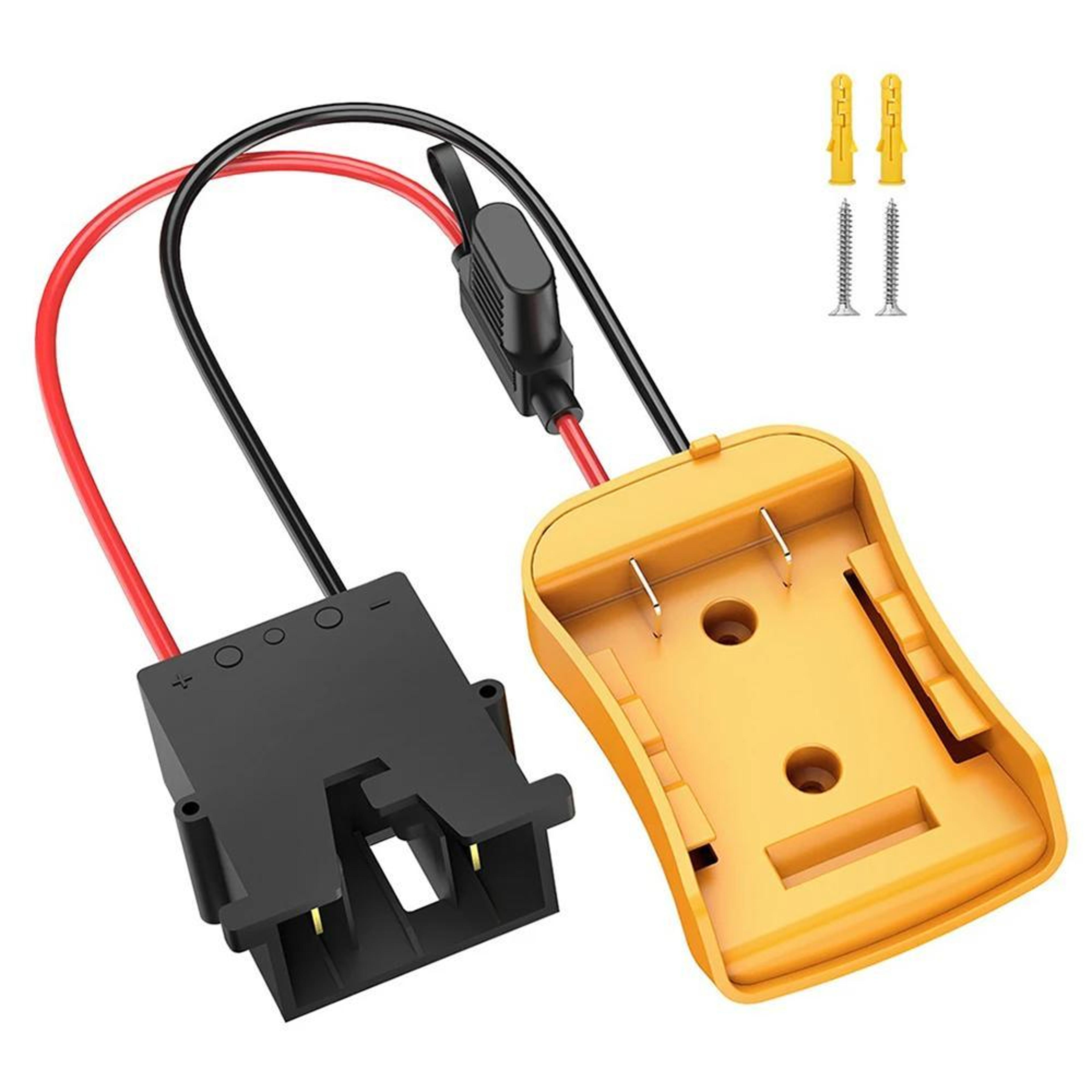 DeWalt Battery Adapter For DCB Series 18V 20V Batteries With Harness Connector 4