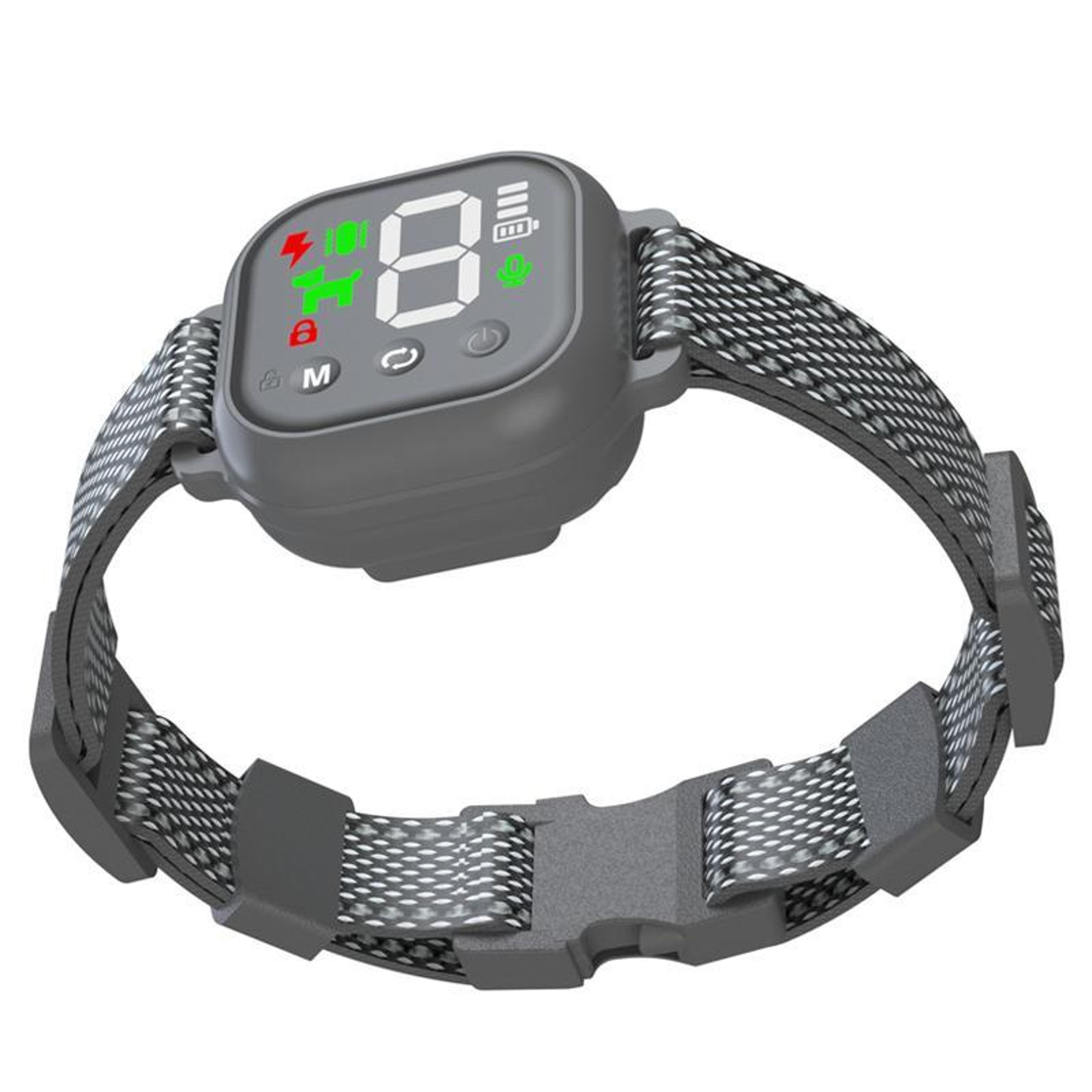 Smart Color Screen Dog Bark Collar With Touch Control  Waterproof Rechargeable Training Modes 4