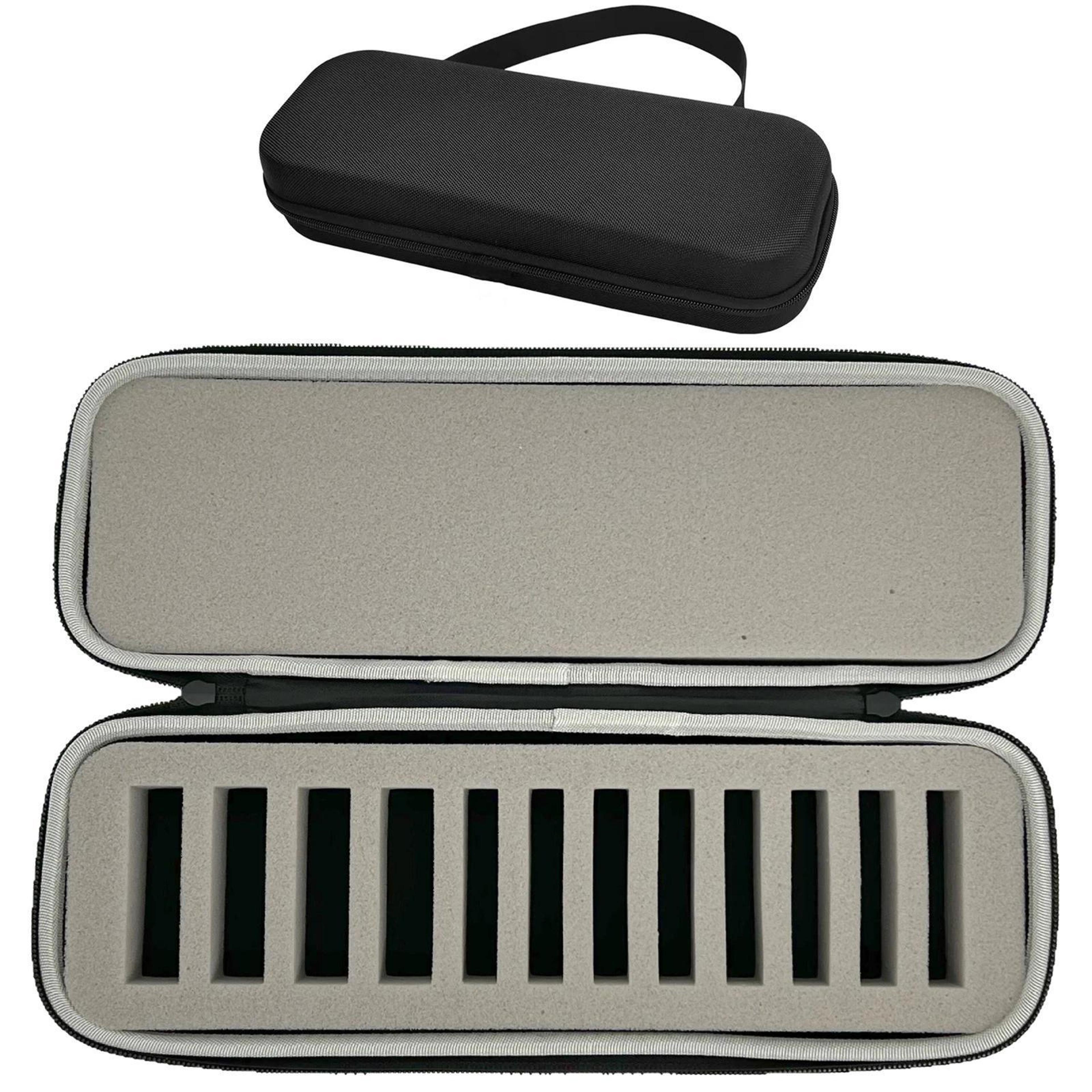 Portable Hair Clipper Blade Storage Case For 12 Blades Hard EVA Travel Organizer 0