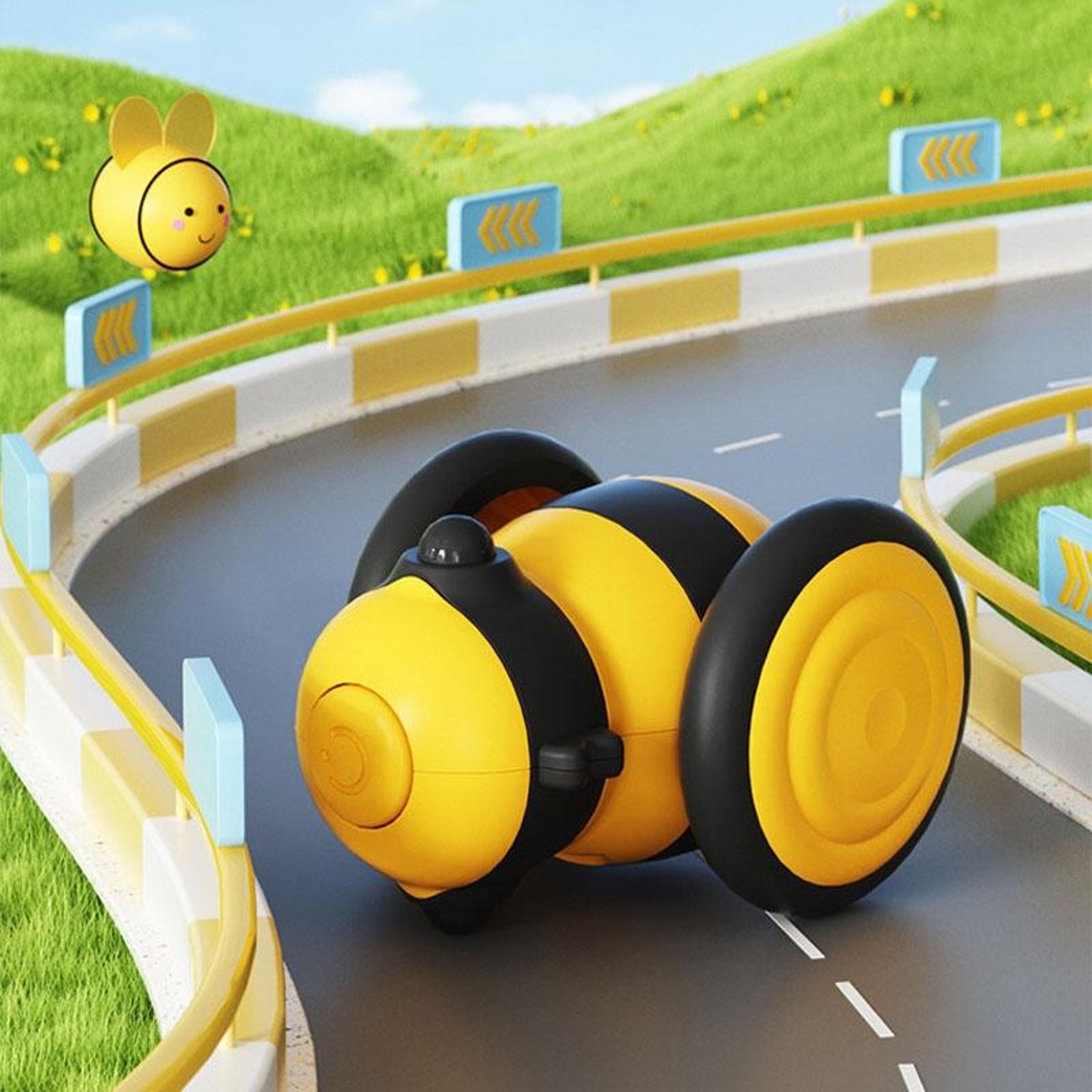 Smart Bee Interactive Cat Toy Ball USB Rechargeable Automatic Cat Chase Toy 1
