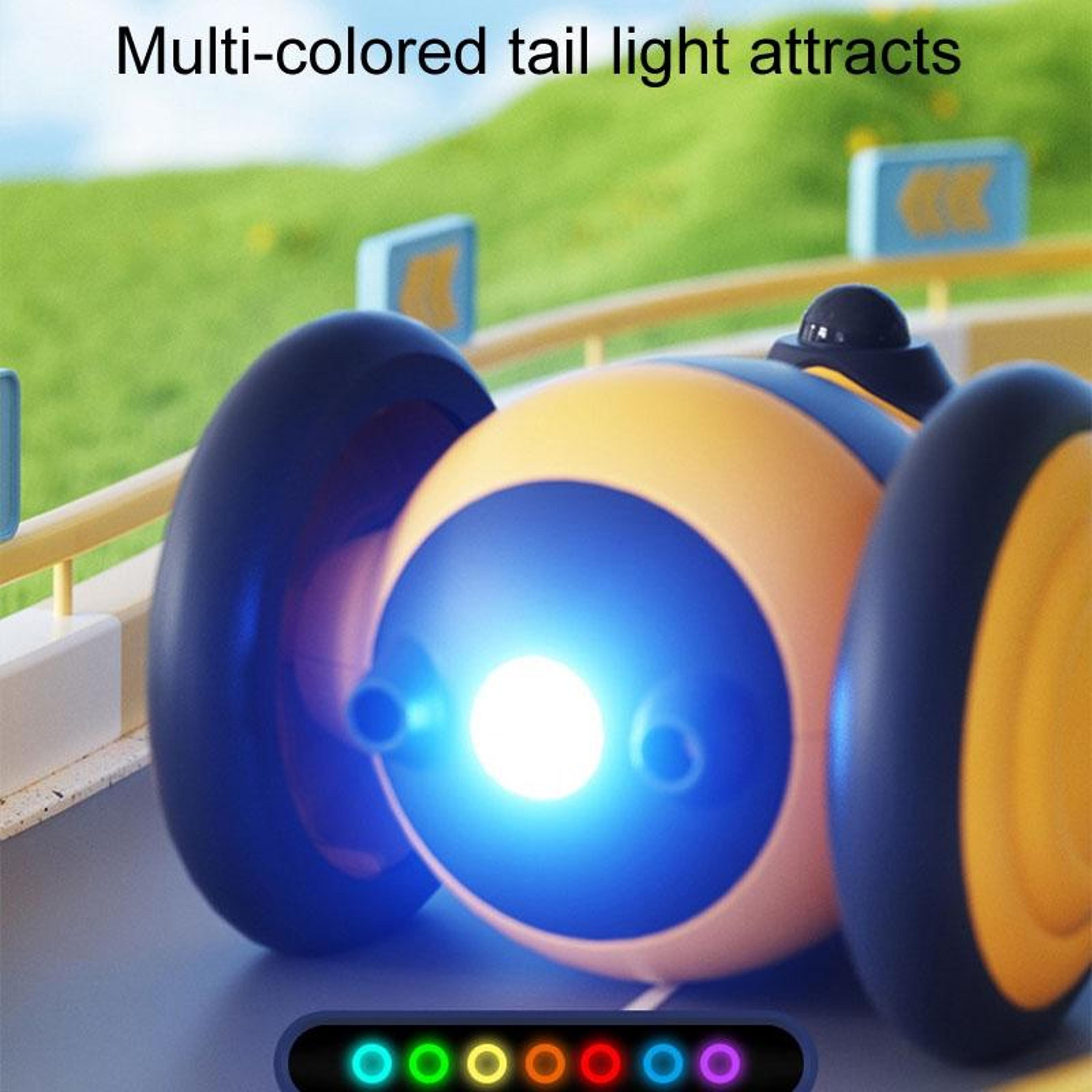 Smart Bee Interactive Cat Toy Ball USB Rechargeable Automatic Cat Chase Toy 5