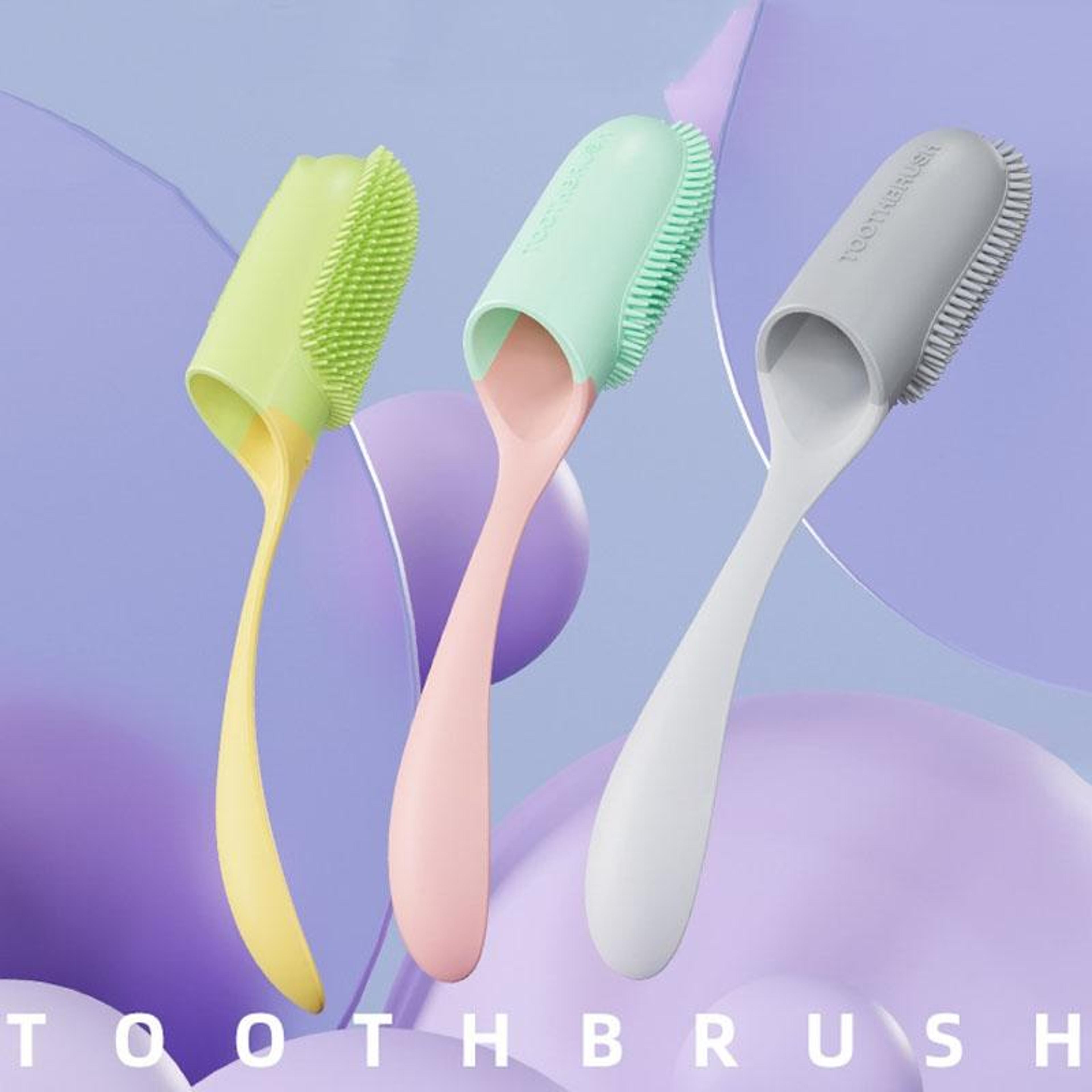 360 Pet Toothbrush With Ergonomic Handle For Dogs  Cats Oral Care 0
