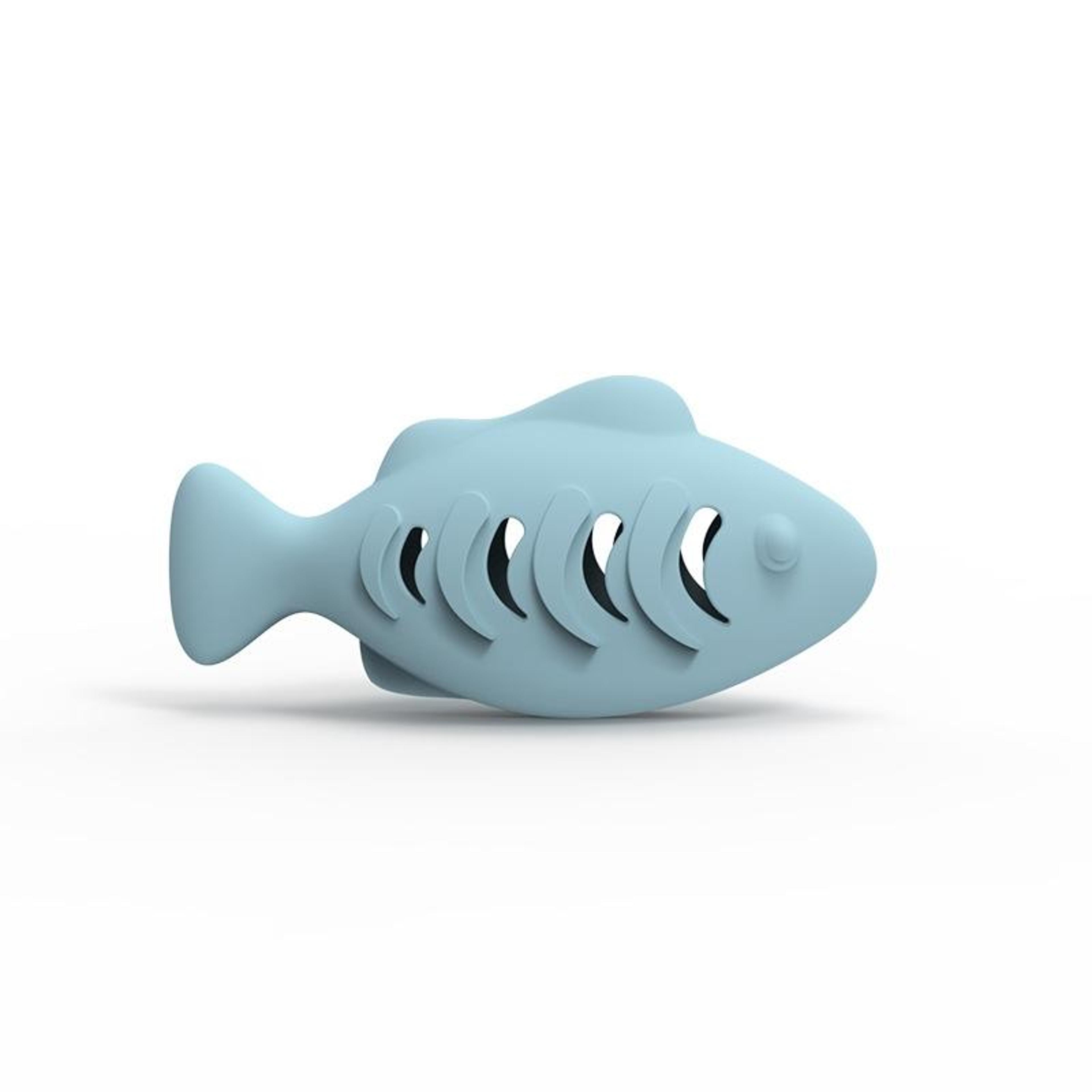 Interactive Fish Shaped Silicone Cat Toy Treat Dispenser For Indoor Cats 6
