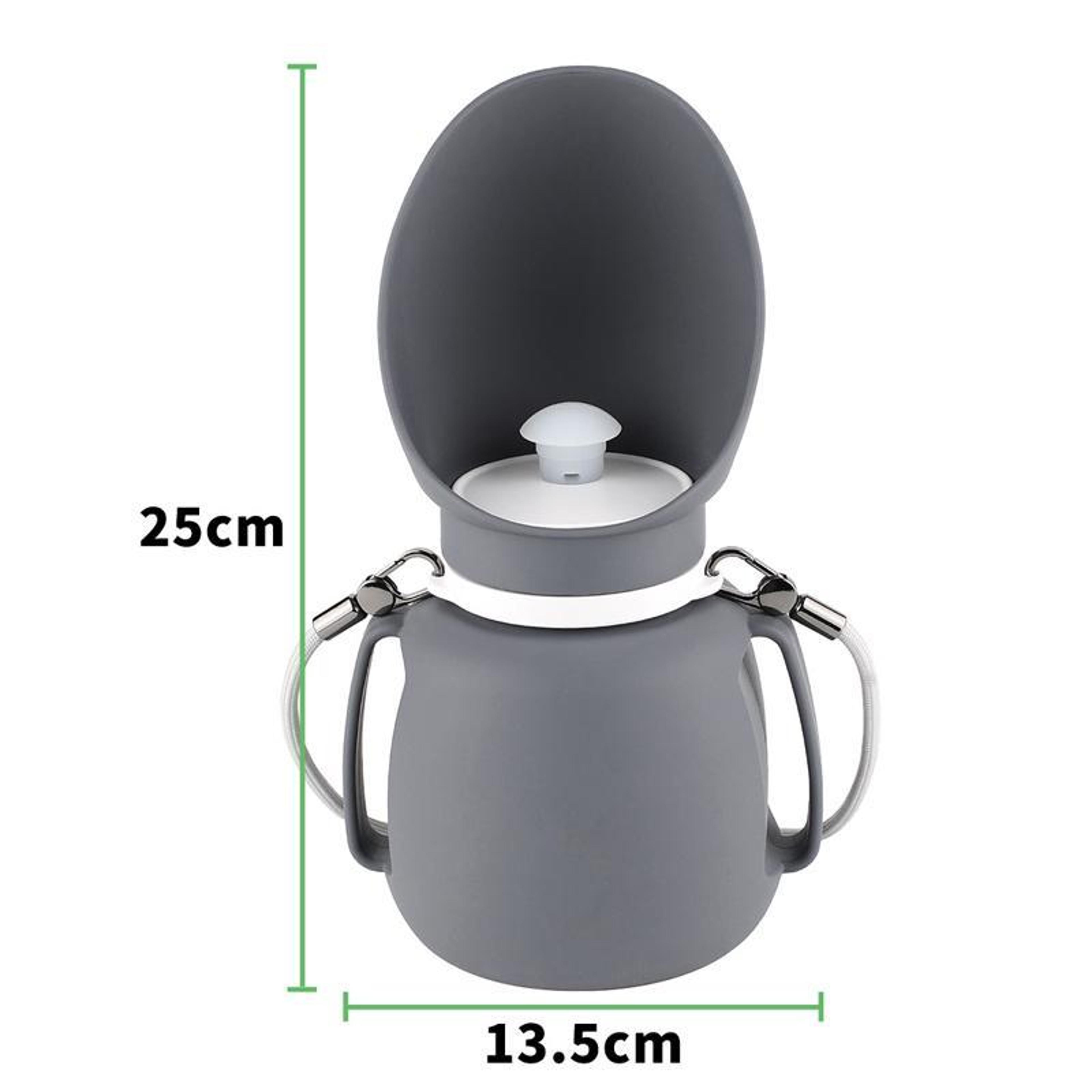 800ml Portable Dog Water Bottle With Collapsible Drinking Bowl 3