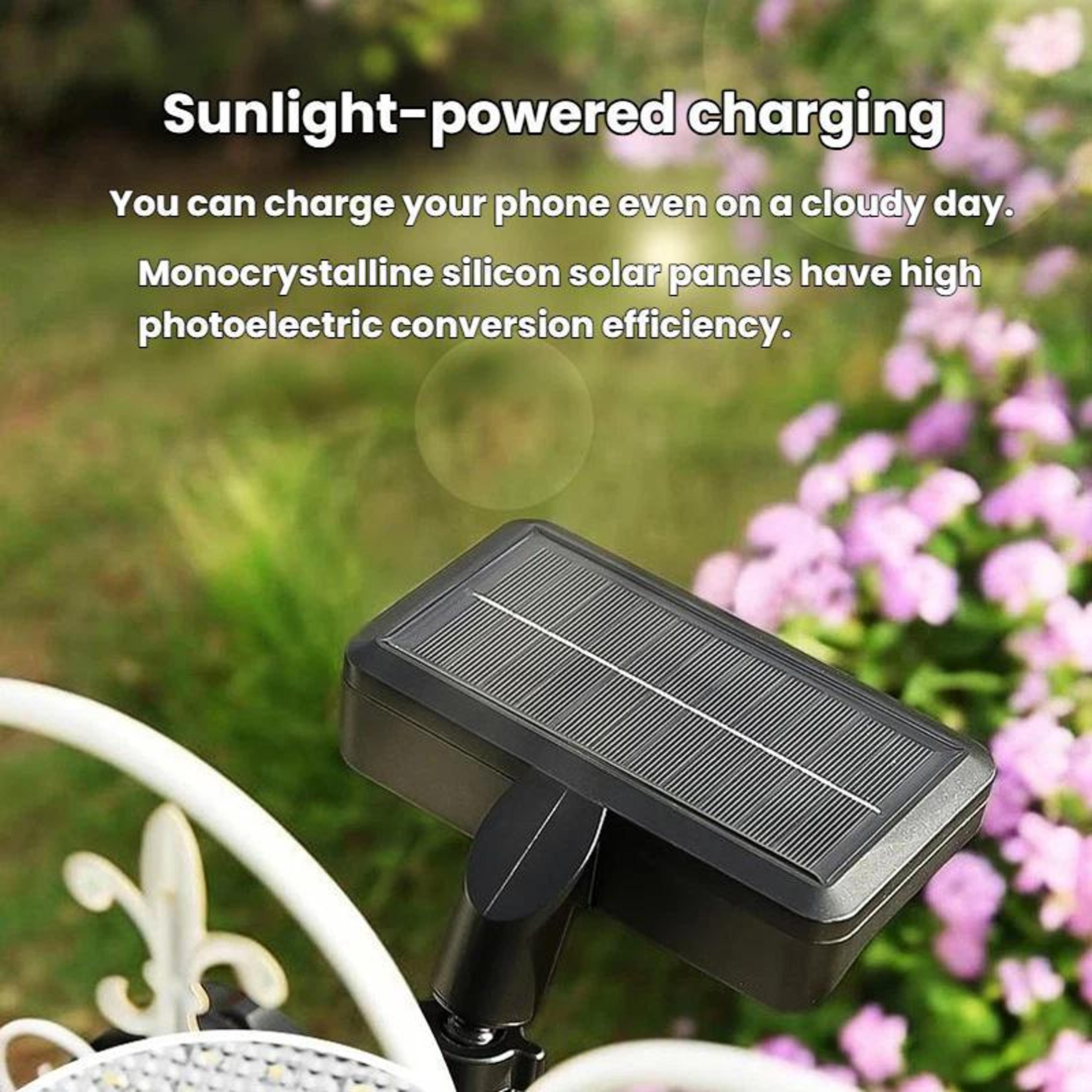 Solar Motion Sensor Wall Light With Magnetic Mount  Adjustable Solar Security Lighting 3
