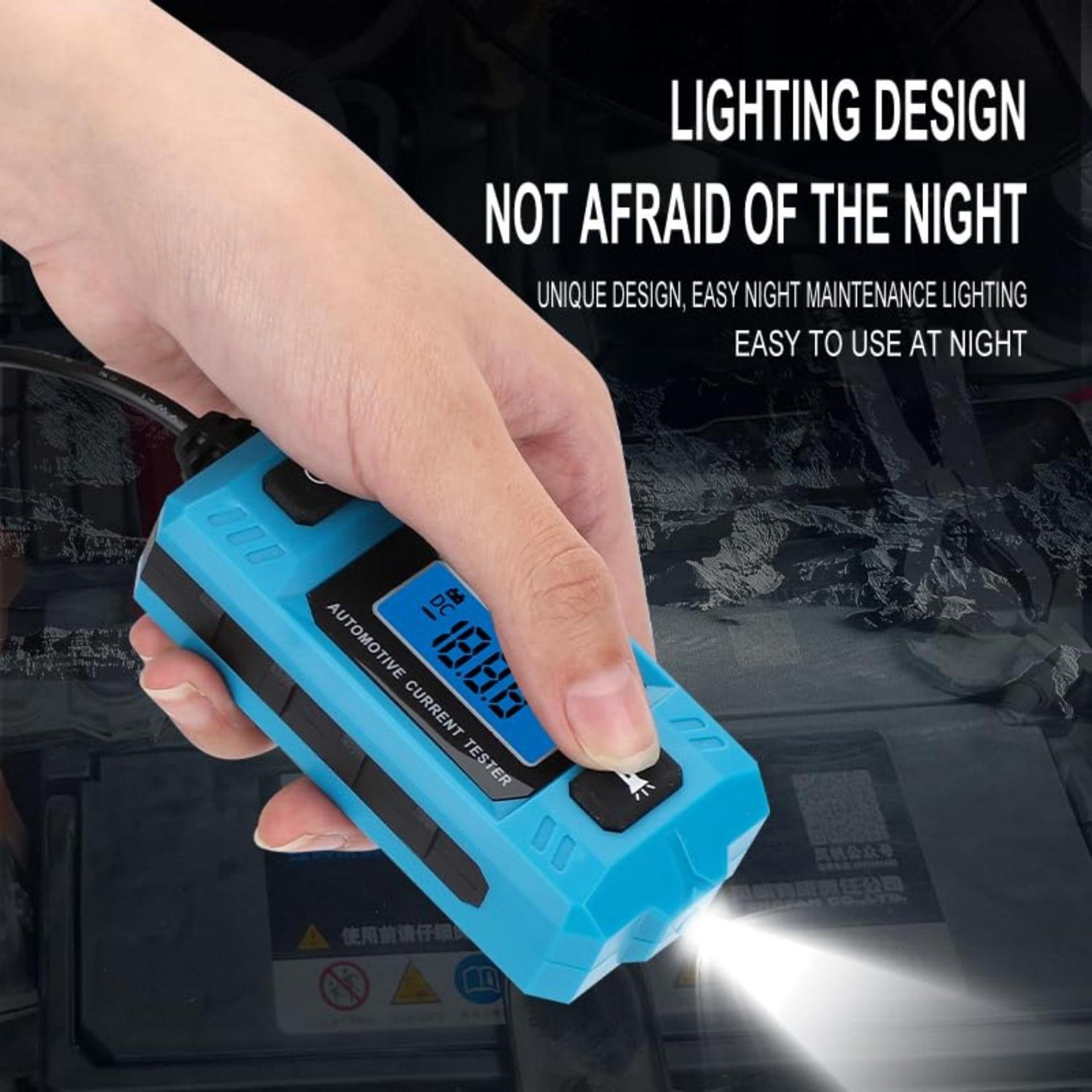 CNBJ 611 Automotive Fuse Current Tester With LED Light  LCD Display For Blade Fuses 8