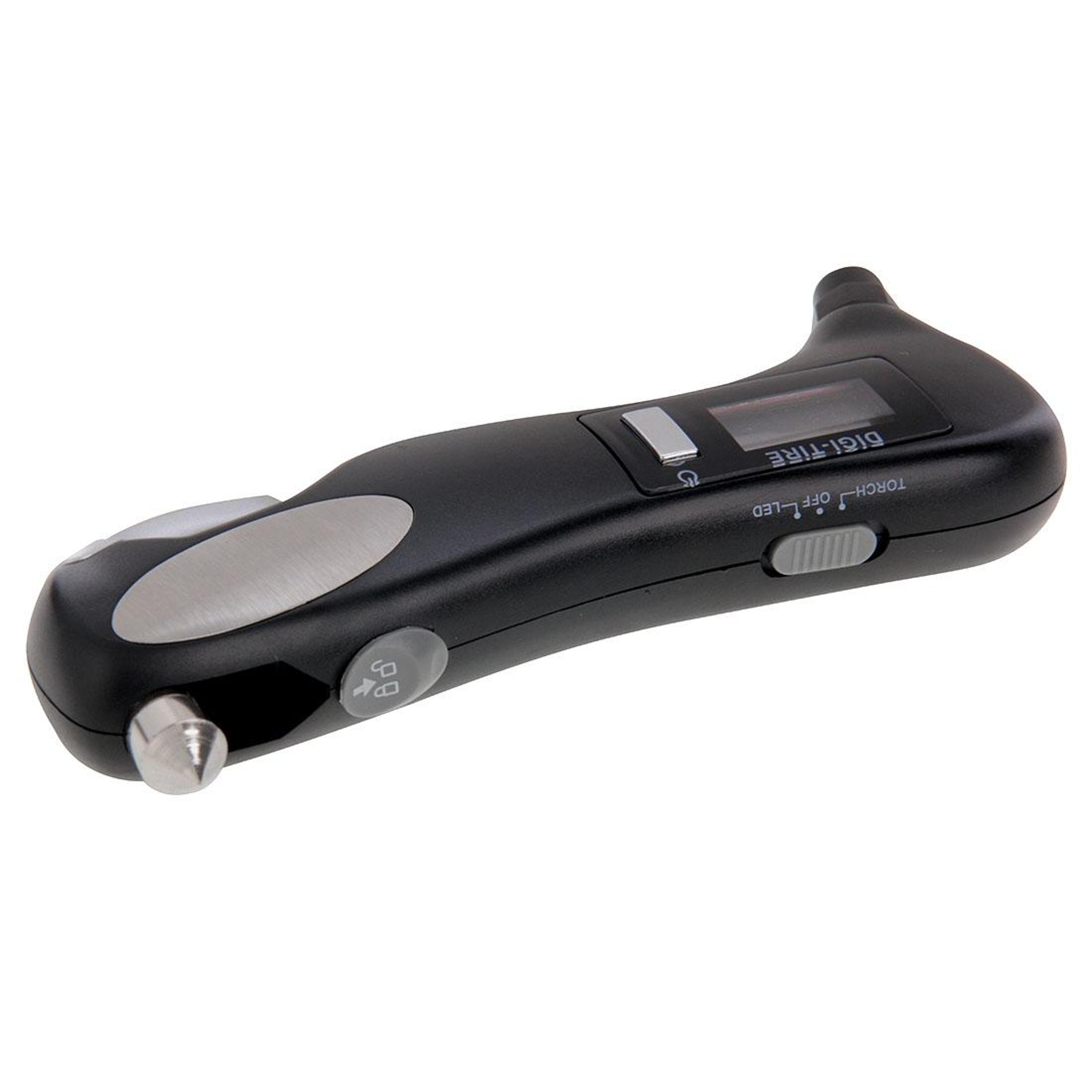 4 In 1 Digital Tire Pressure Gauge  Emergency Car Safety Tool With LED Flashlight 11