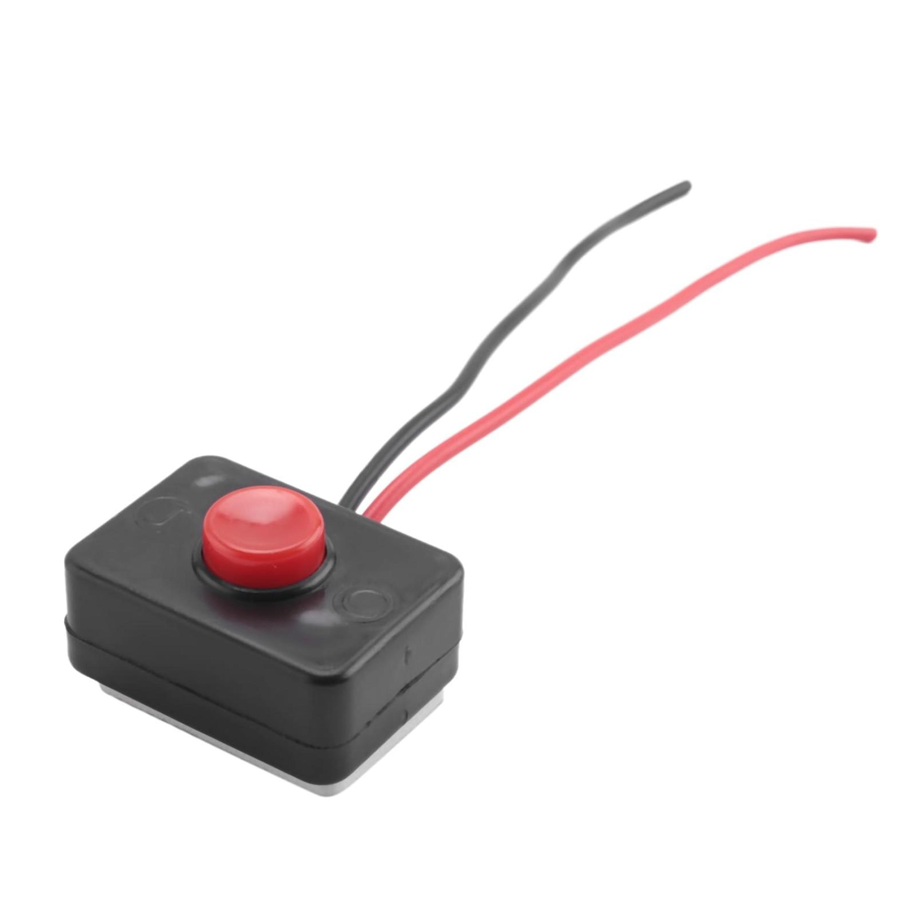 Universal Car Horn Push Button Switch Kit 4 Pack Surface Mount Momentary Control Buttons 6