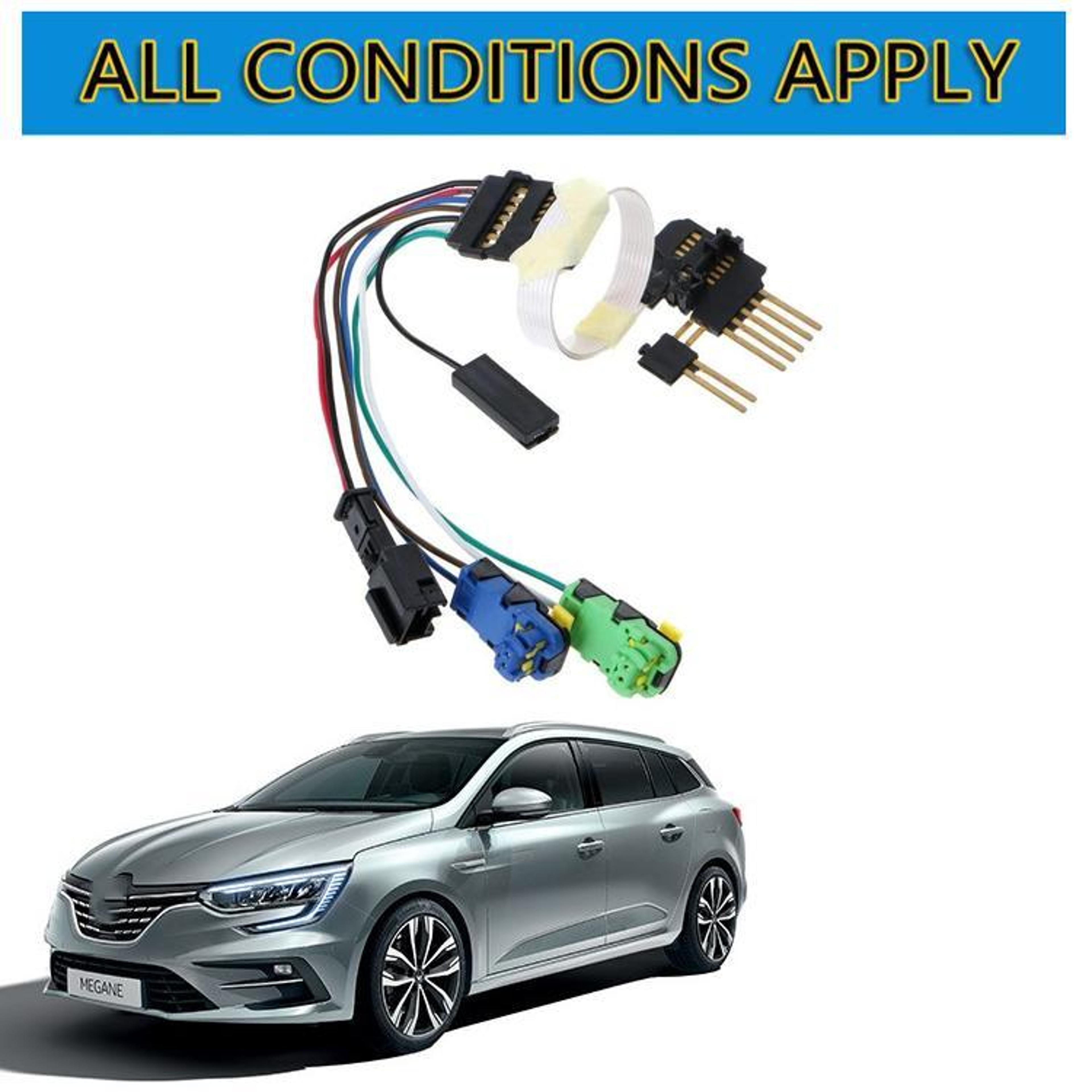 Renault Megane Clock Spring Coil Replacement For Steering Wheel  Airbag System 1